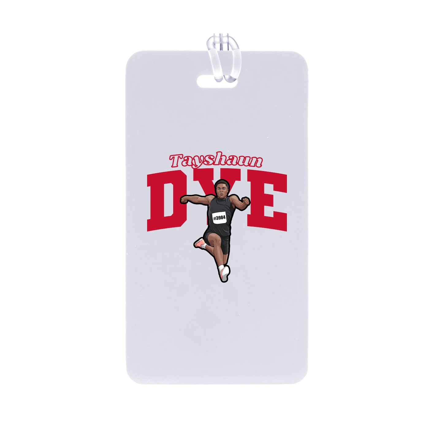 Bag Tag — Name Arch in Classic