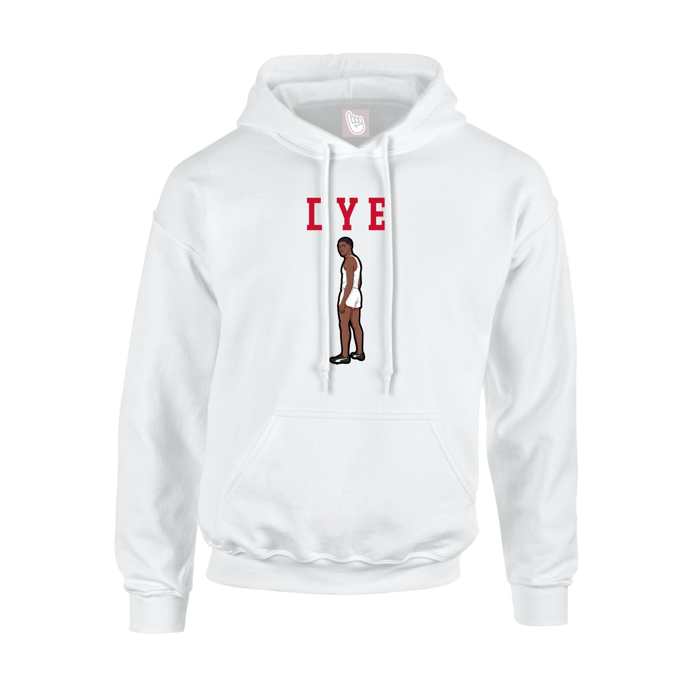 Hoodie — Shirsey in White