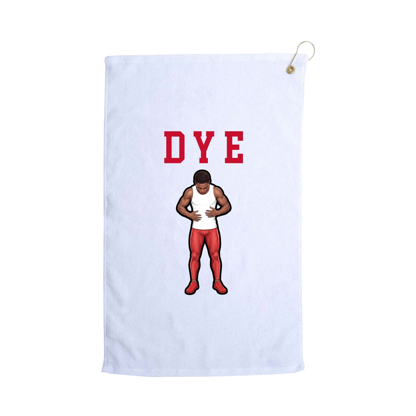 Golf Towel — Shirsey in White