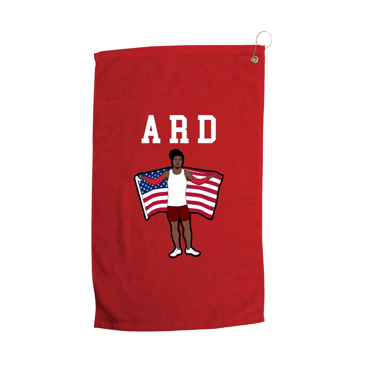 Golf Towel — Shirsey in Red