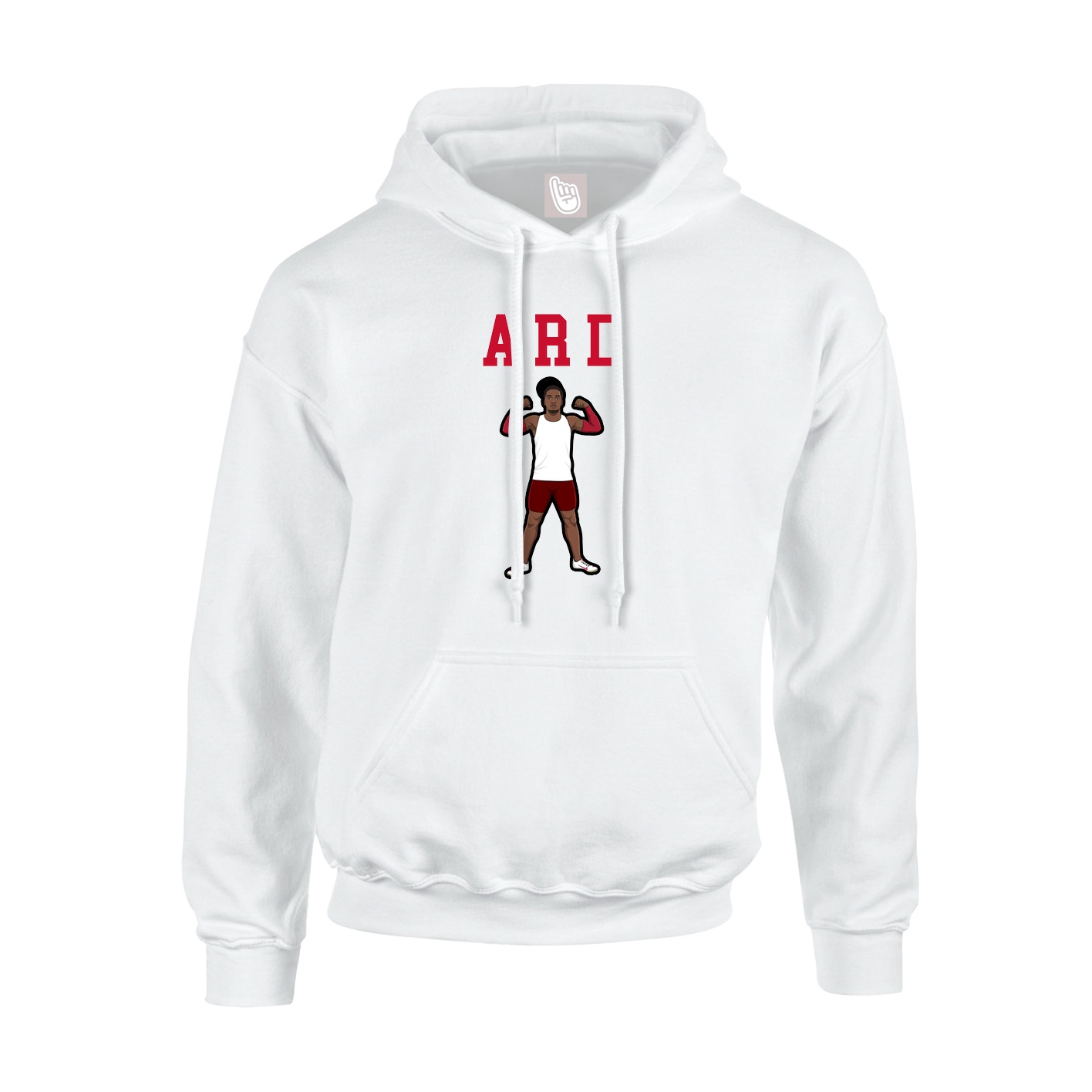 Hoodie — Shirsey in White