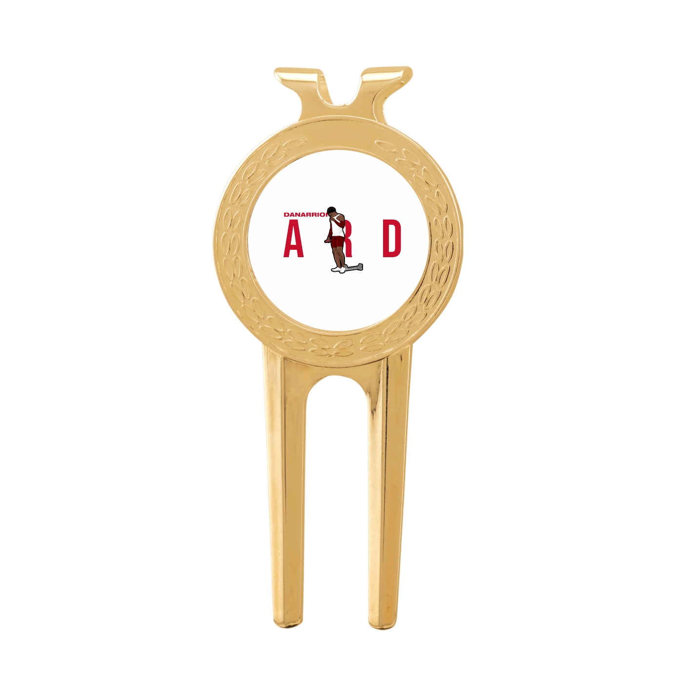 Divot Tool with Ball Marker — Player Name in Classic