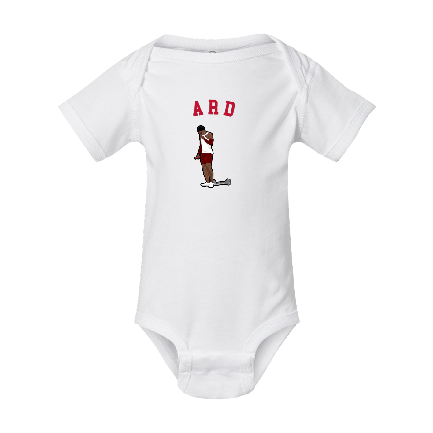 Baby Onesie — Shirsey Arch in White