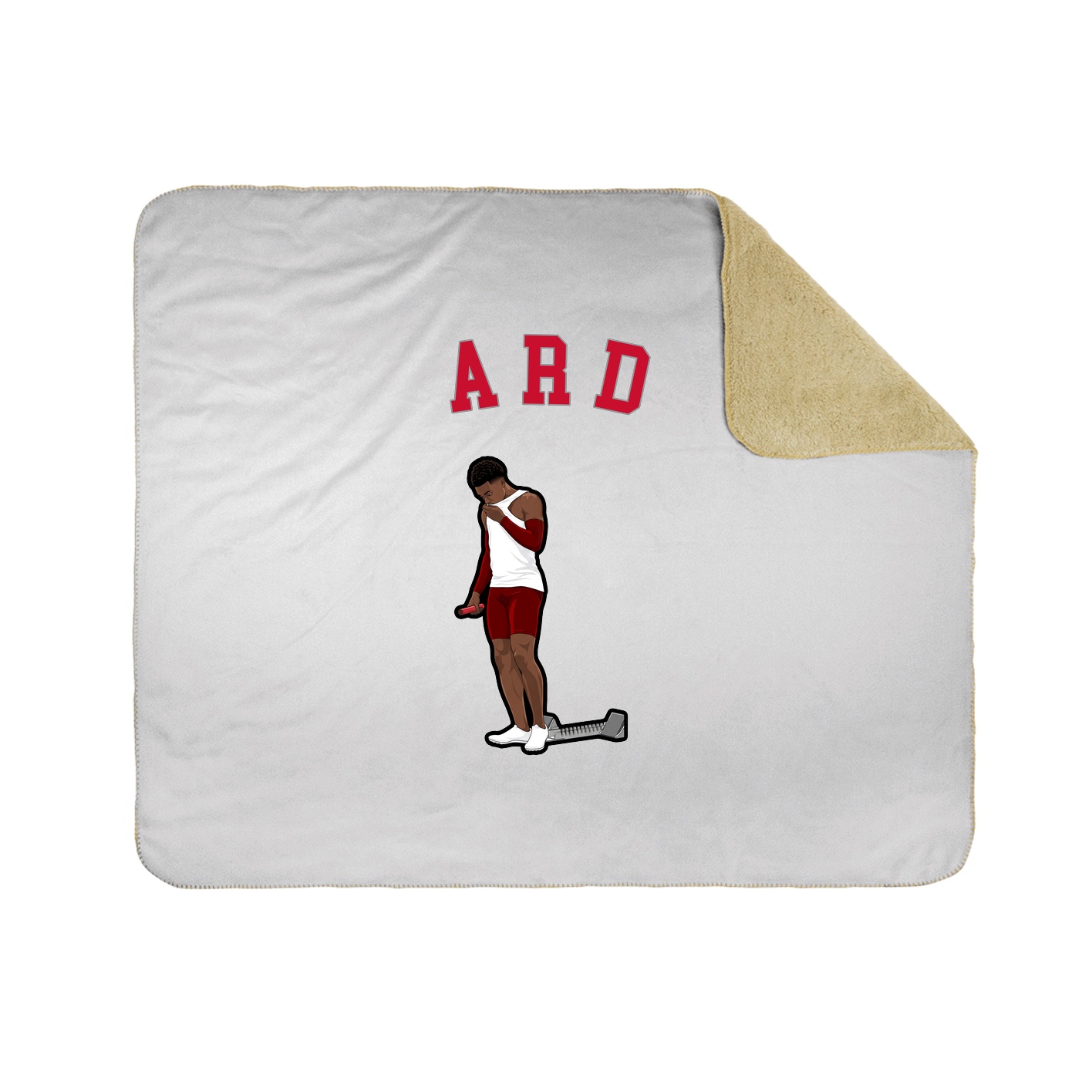 Throw Blanket — Shirsey Arch in White