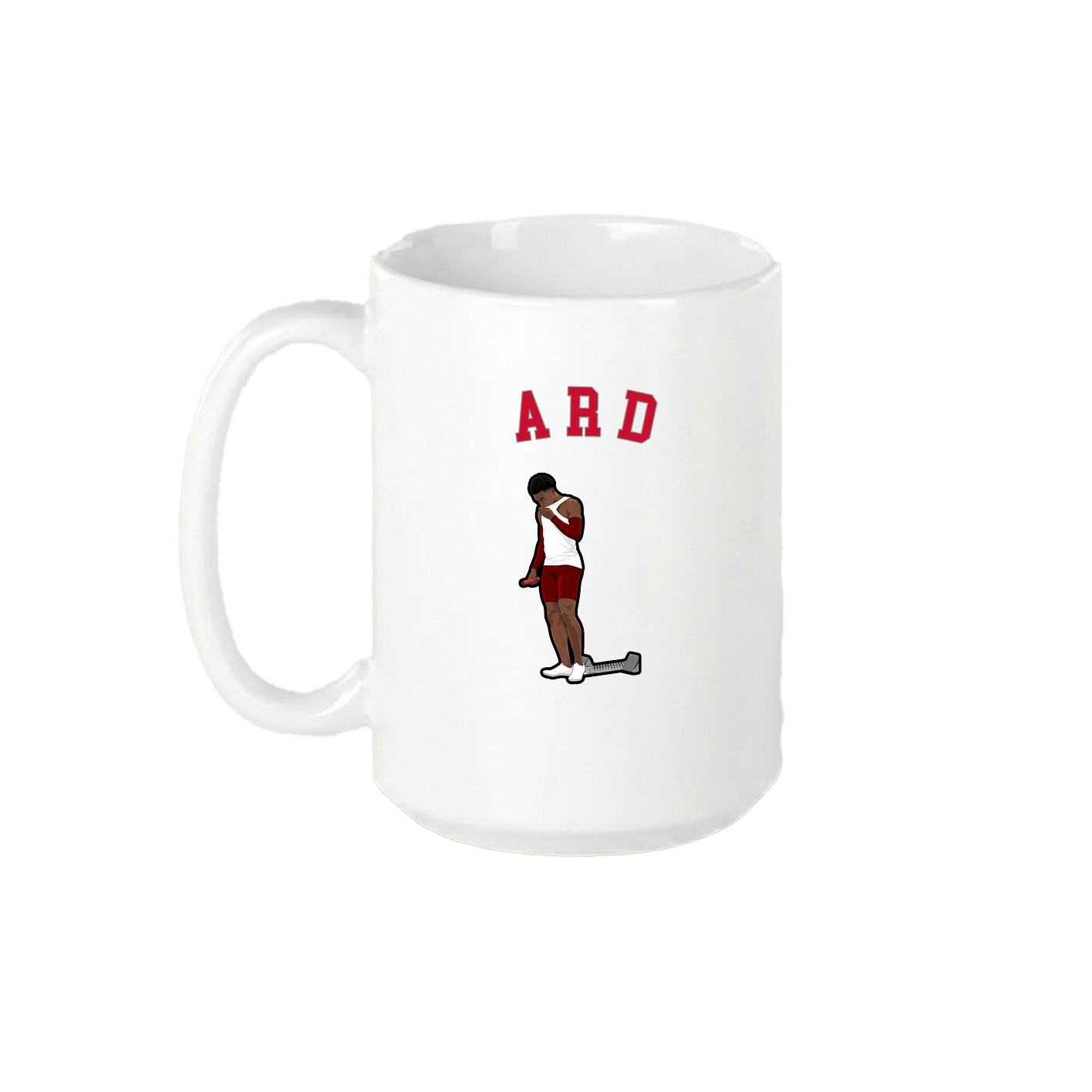 15oz Coffee Mug — Shirsey Arch in White