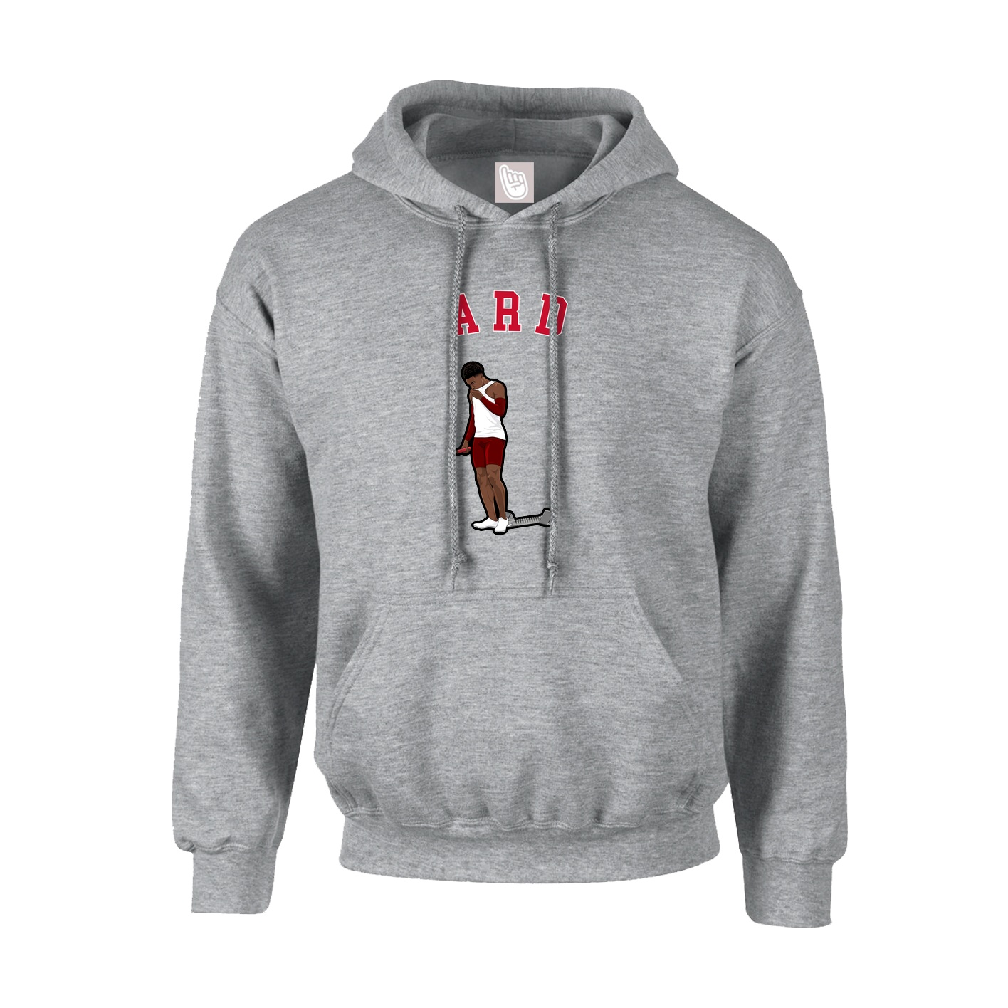 Hoodie — Shirsey Arch in Grey