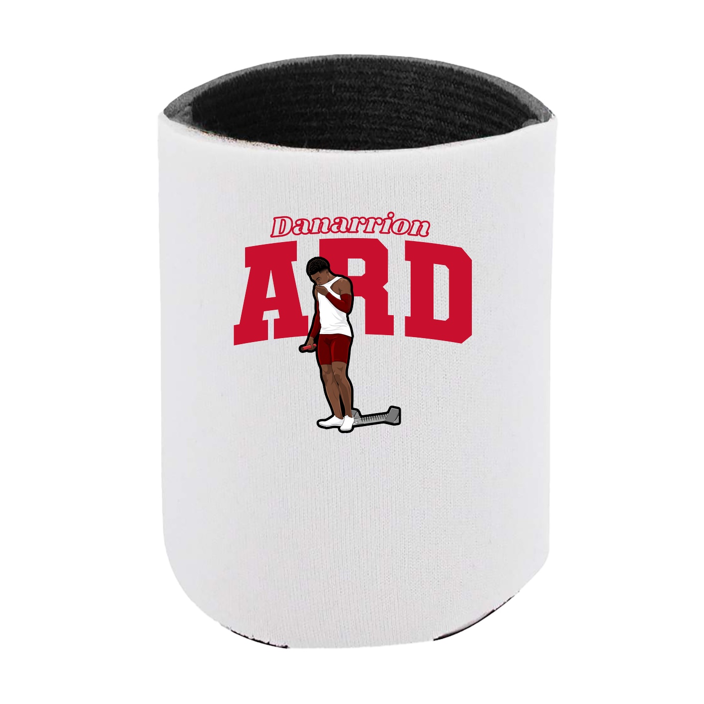 Can Holder — Name Arch in White