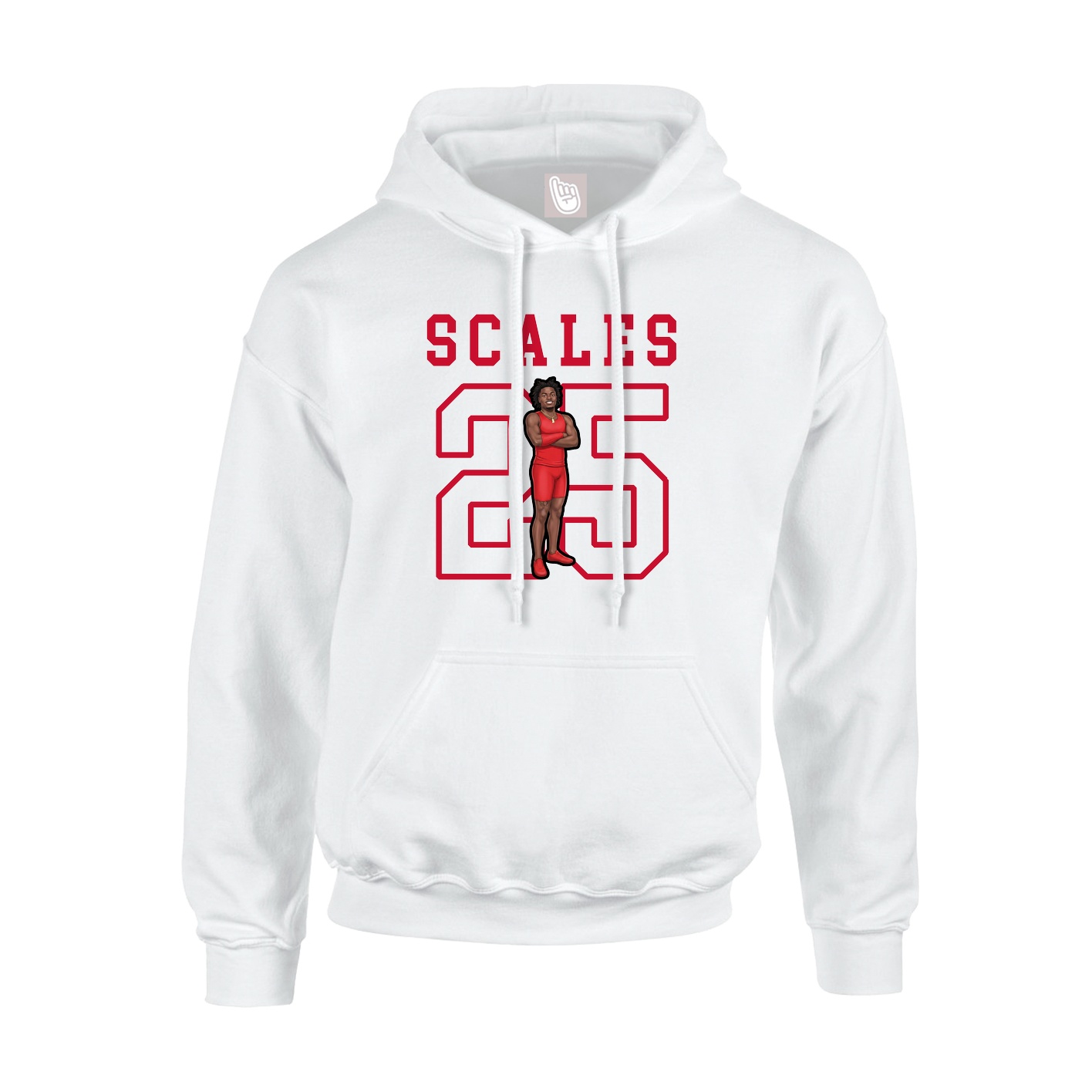 Youth Hoodie — Shirsey in White