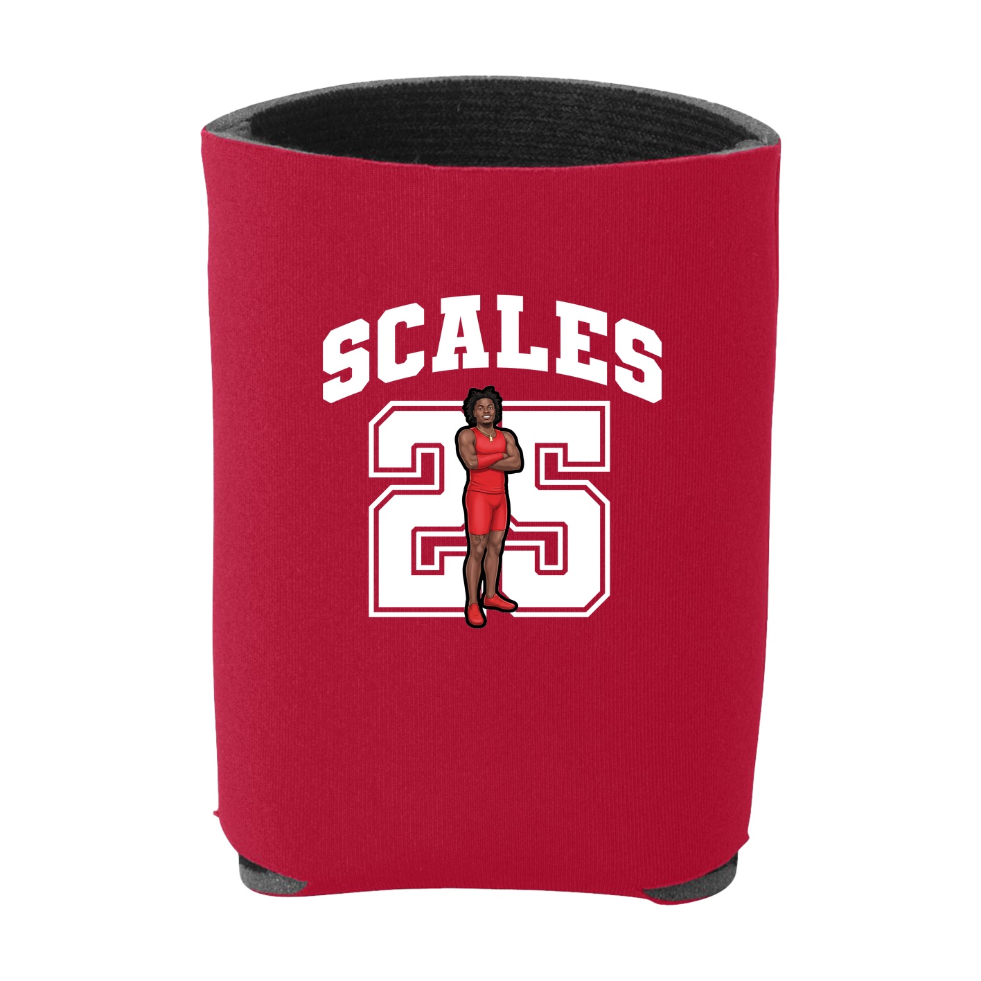Can Holder — Number in Red