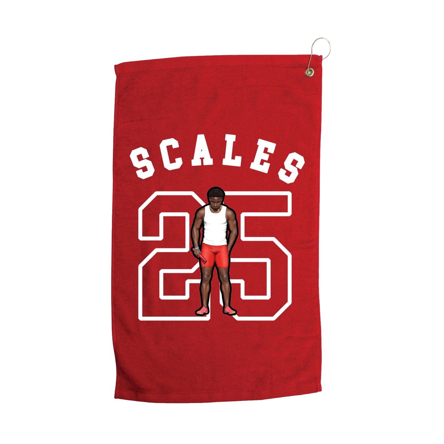 Golf Towel — Shirsey Arch in Red