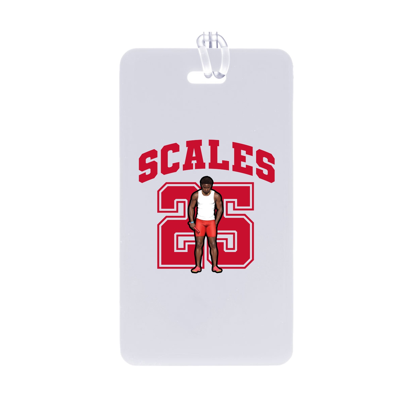 Bag Tag — Number in Classic