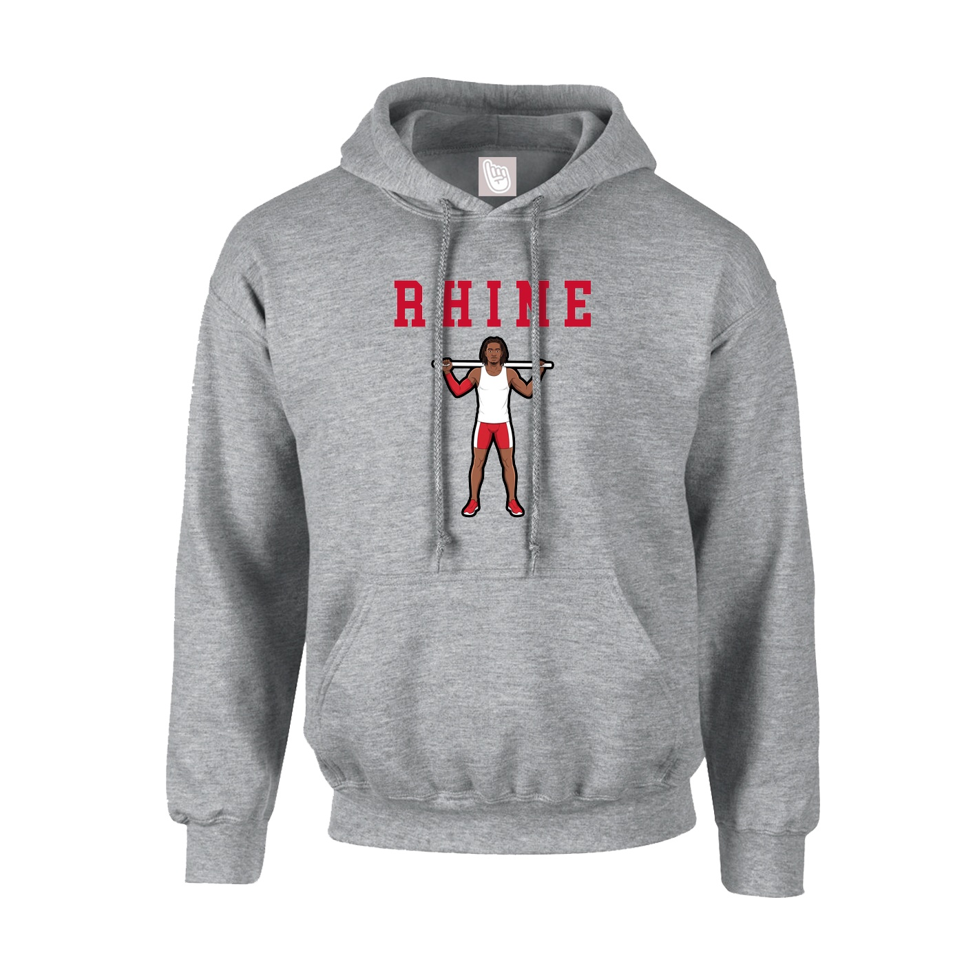 Hoodie — Shirsey in Grey