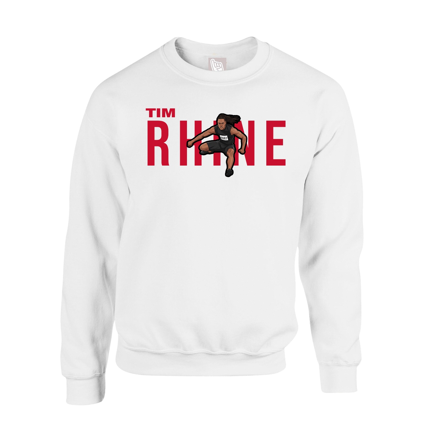 Fleece Crew — Player Name in White