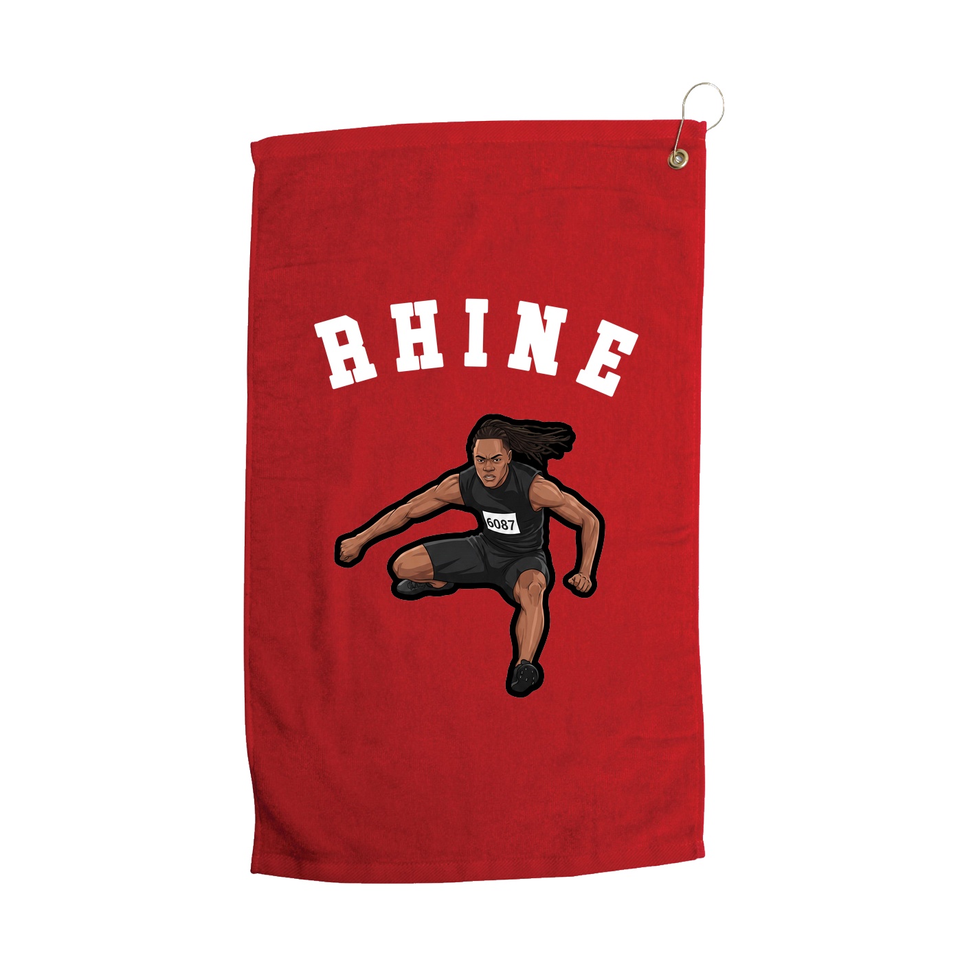 Golf Towel — Shirsey Arch in Red