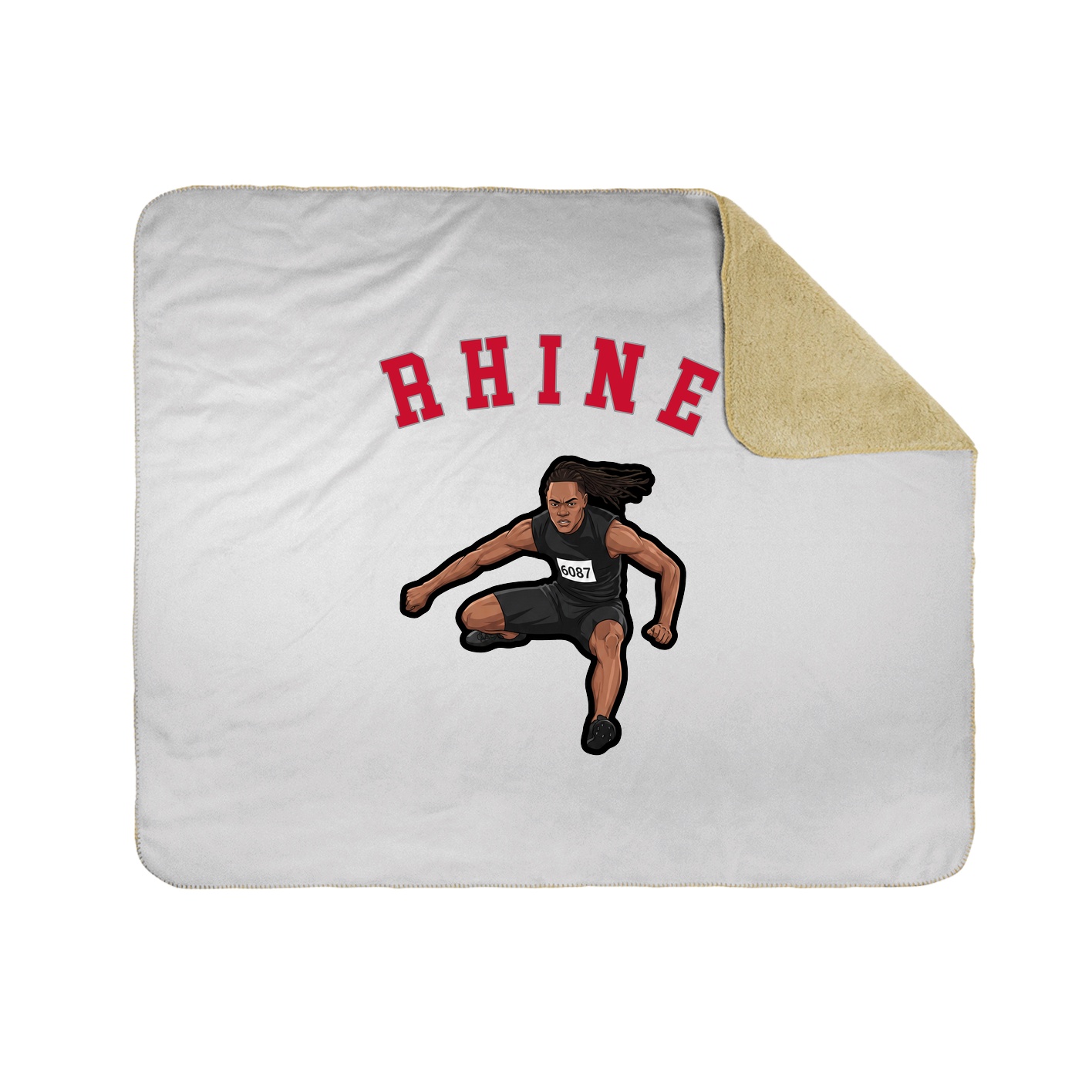 Throw Blanket — Shirsey Arch in White