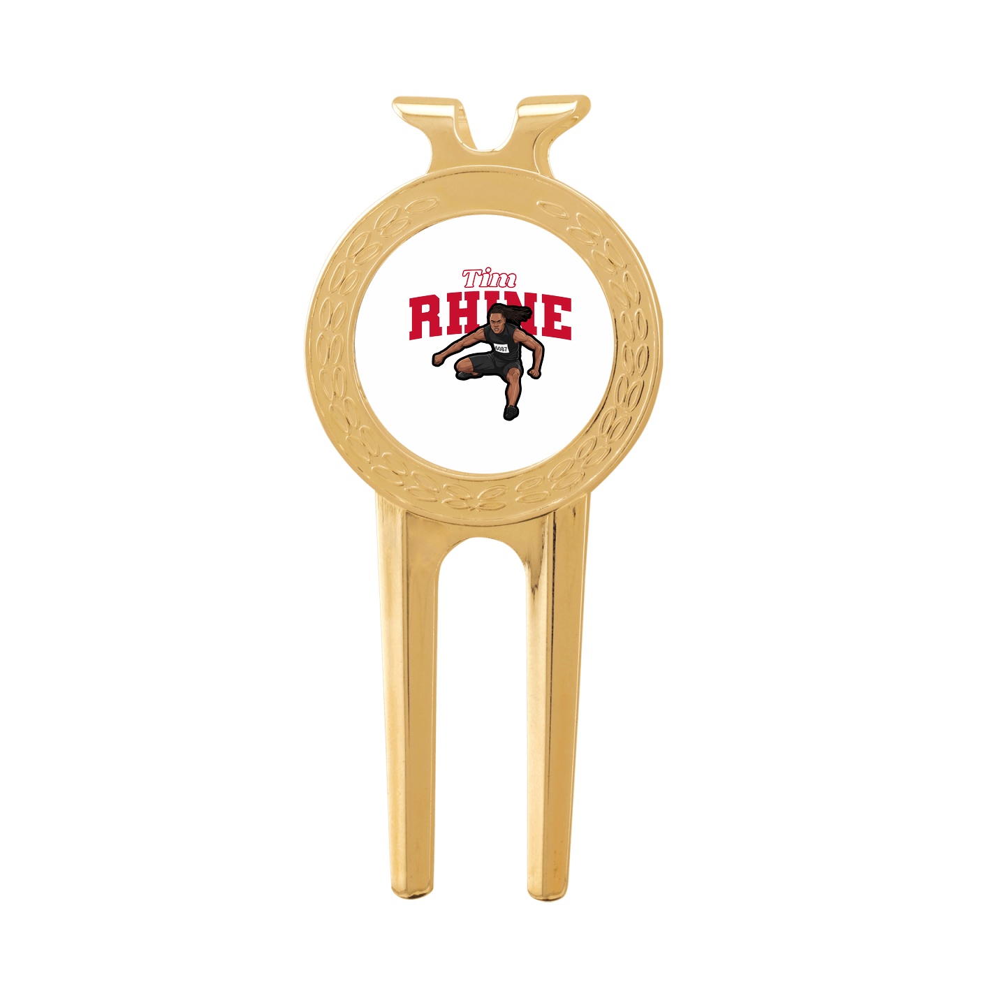 Divot Tool with Ball Marker — Name Arch in Classic