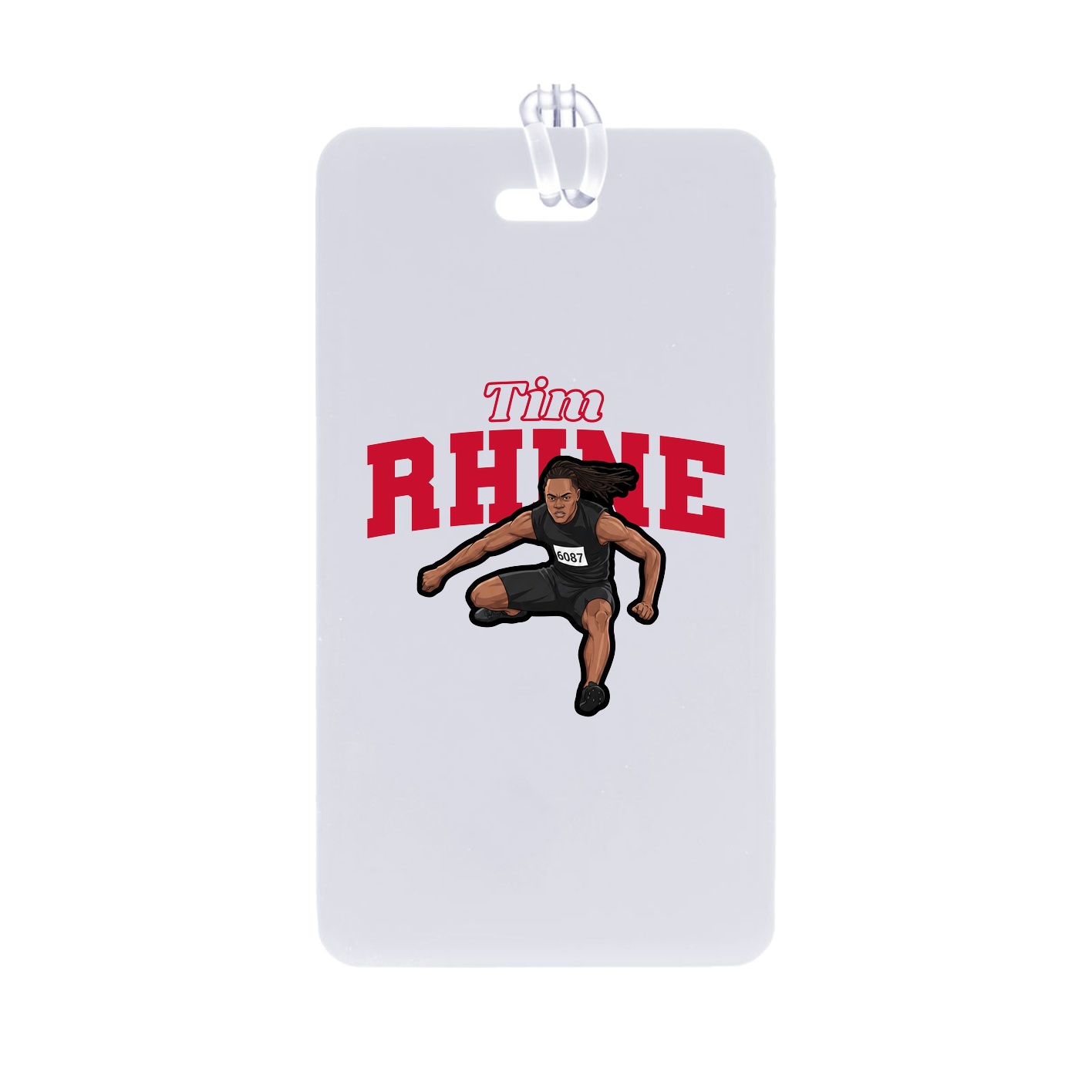 Bag Tag — Name Arch in Classic