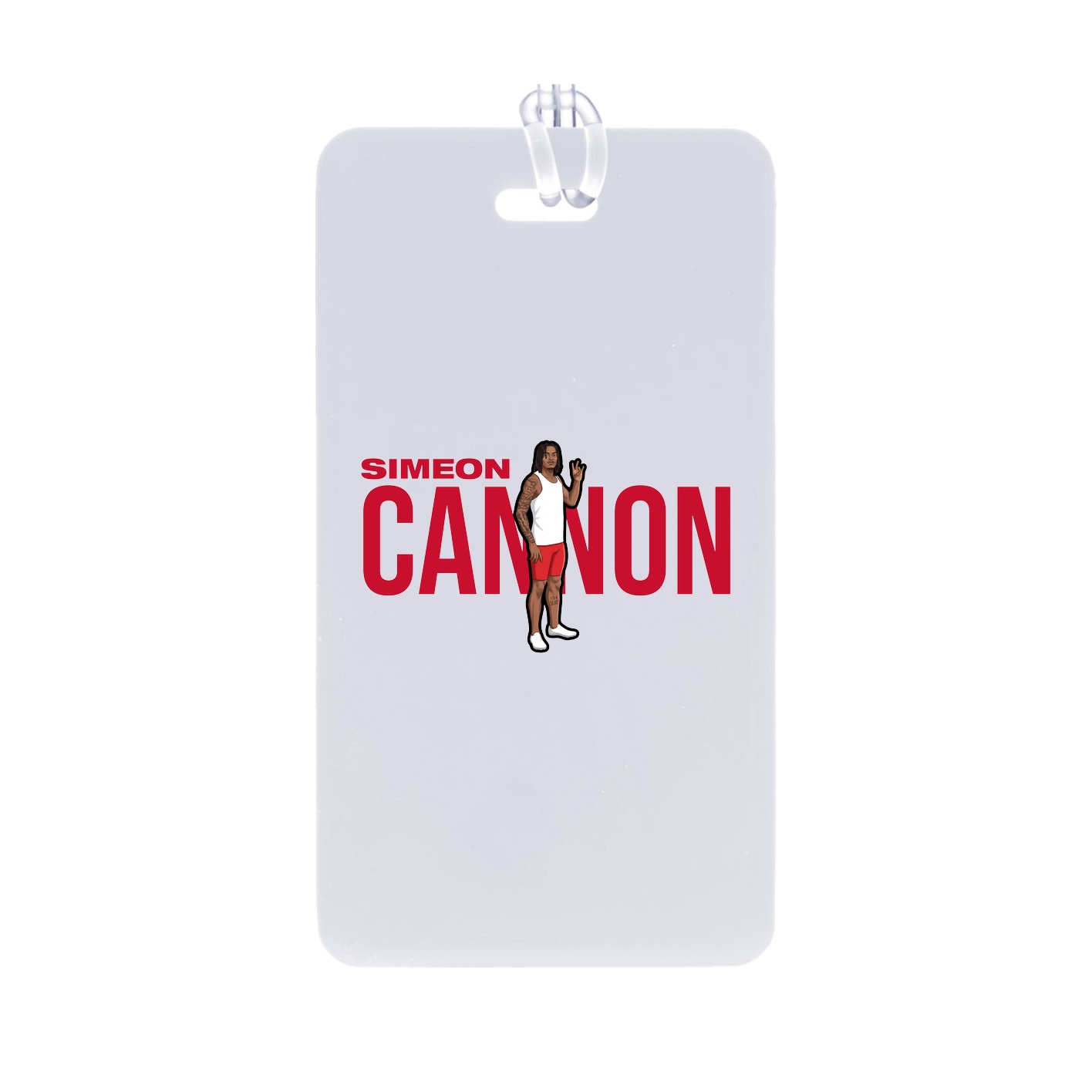 Bag Tag — Player Name in Classic