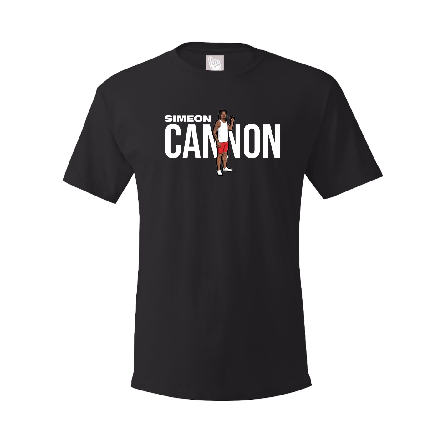 Tee — Player Name in Black