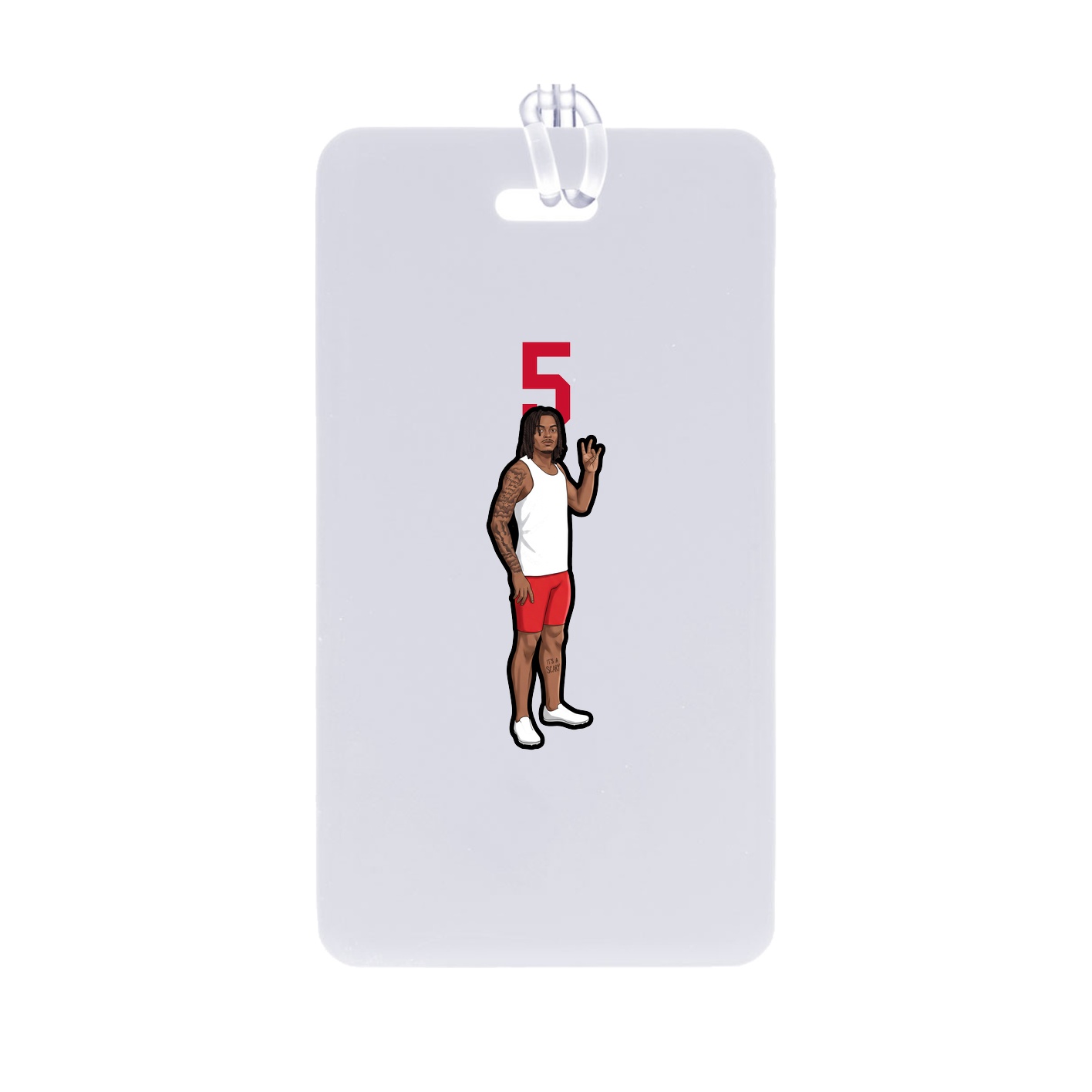 Bag Tag — Number Top in Classic