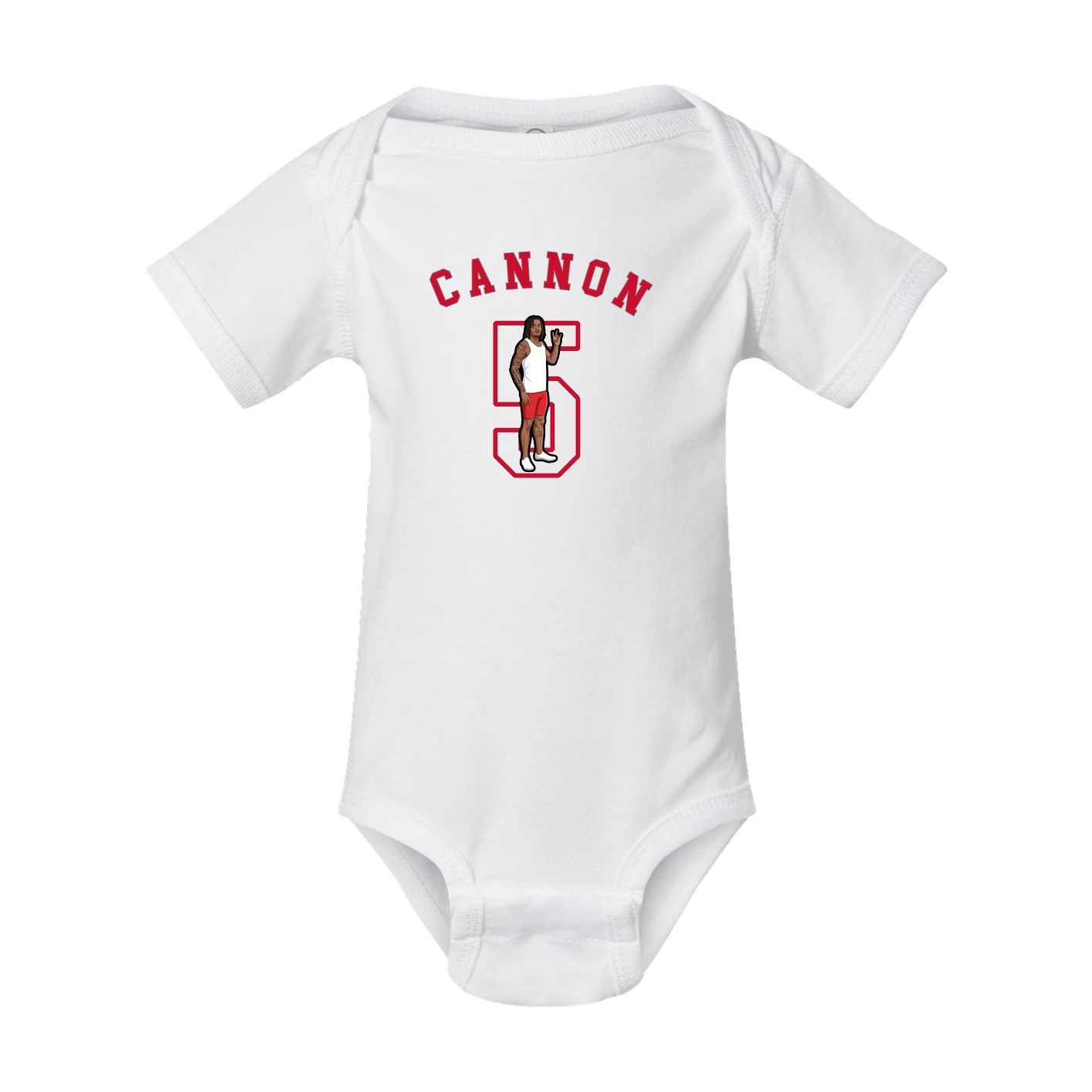 Baby Onesie — Shirsey Arch in White