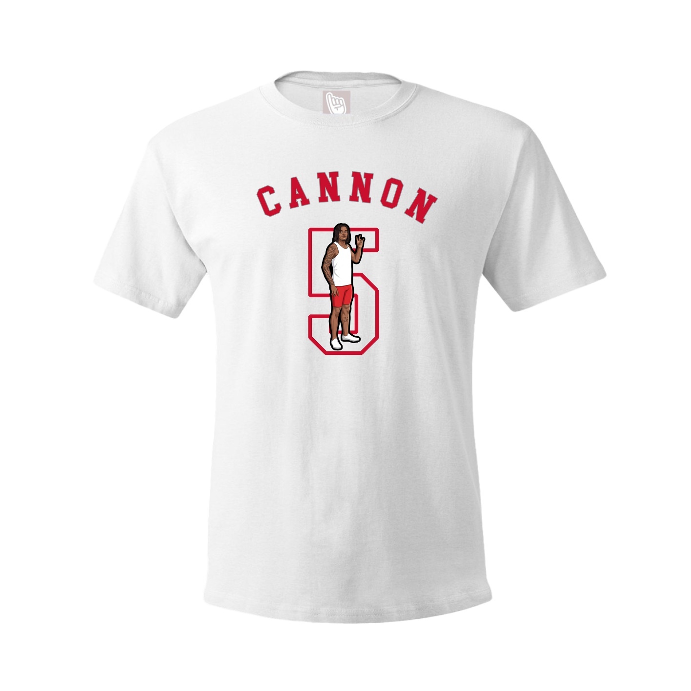 Tee — Shirsey Arch in White