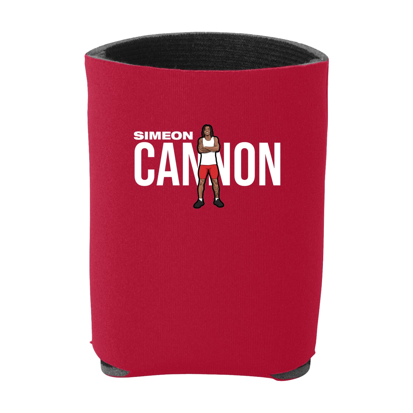 Can Holder — Player Name in Red