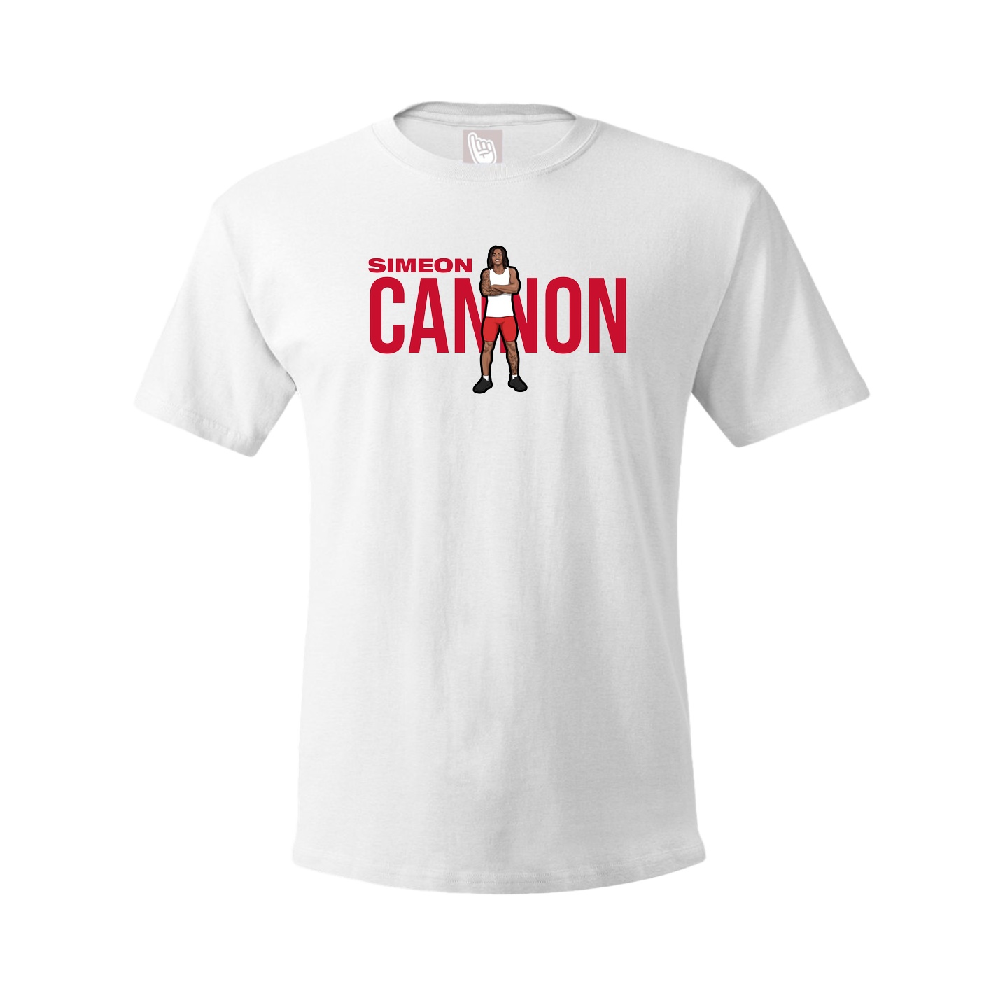 Youth Tee — Player Name in White