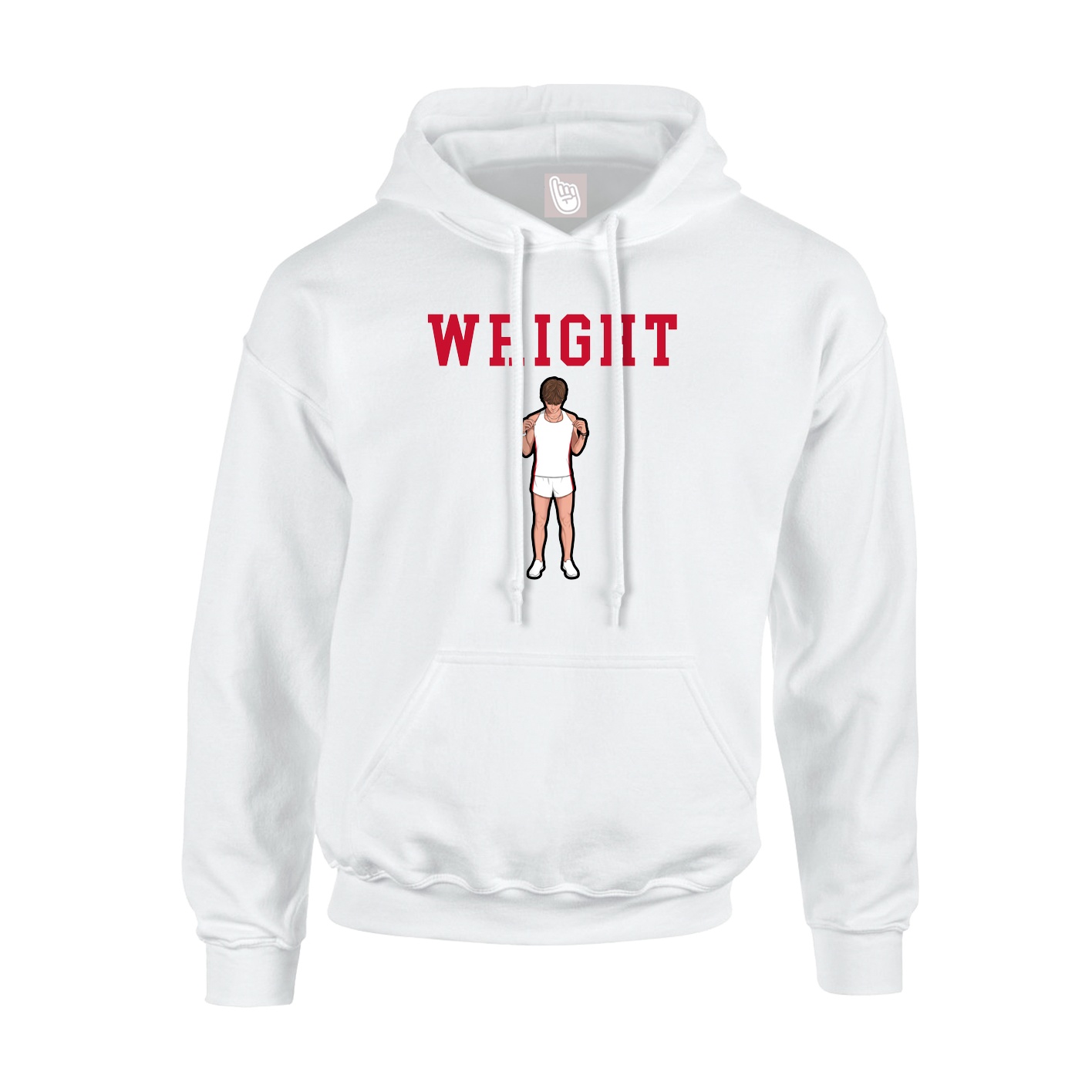 Youth Hoodie — Shirsey in White