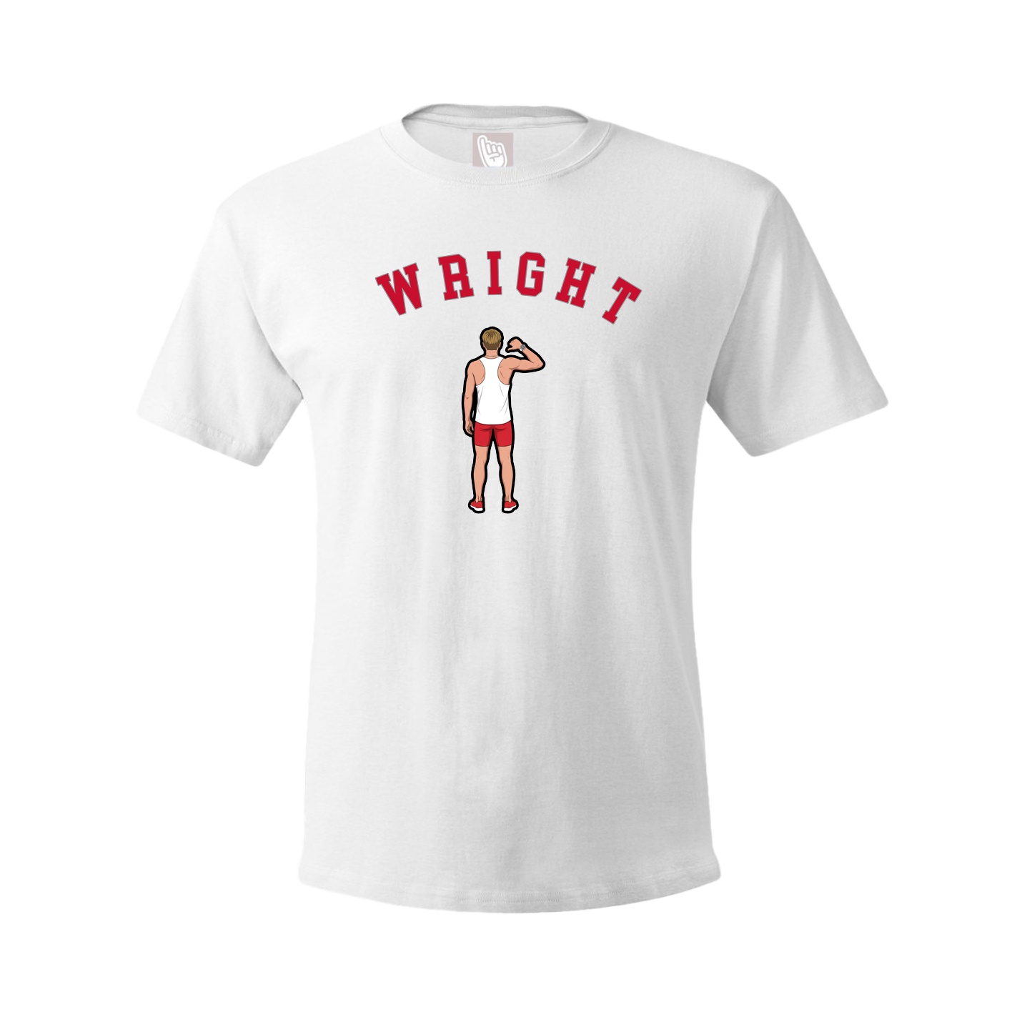 Youth Tee — Shirsey Arch in White