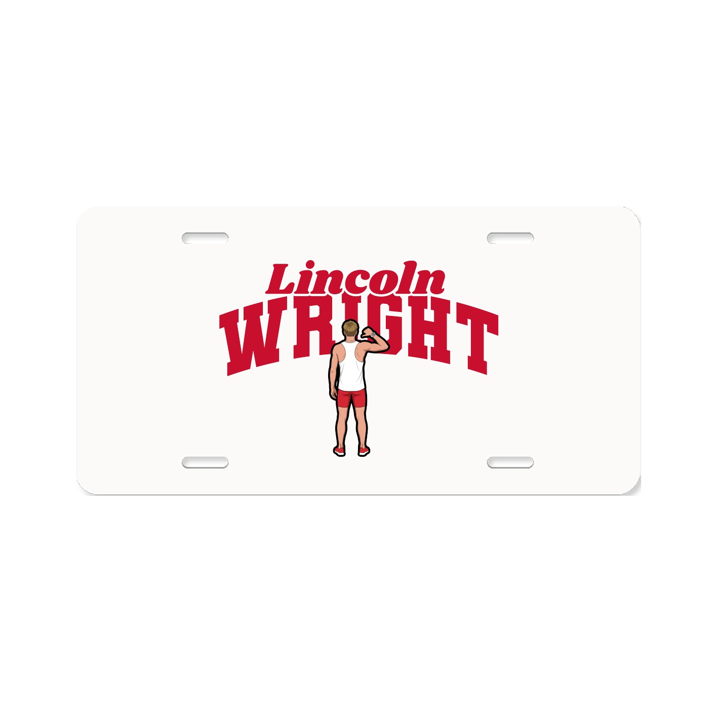 License Plate — Signature Arch in Classic
