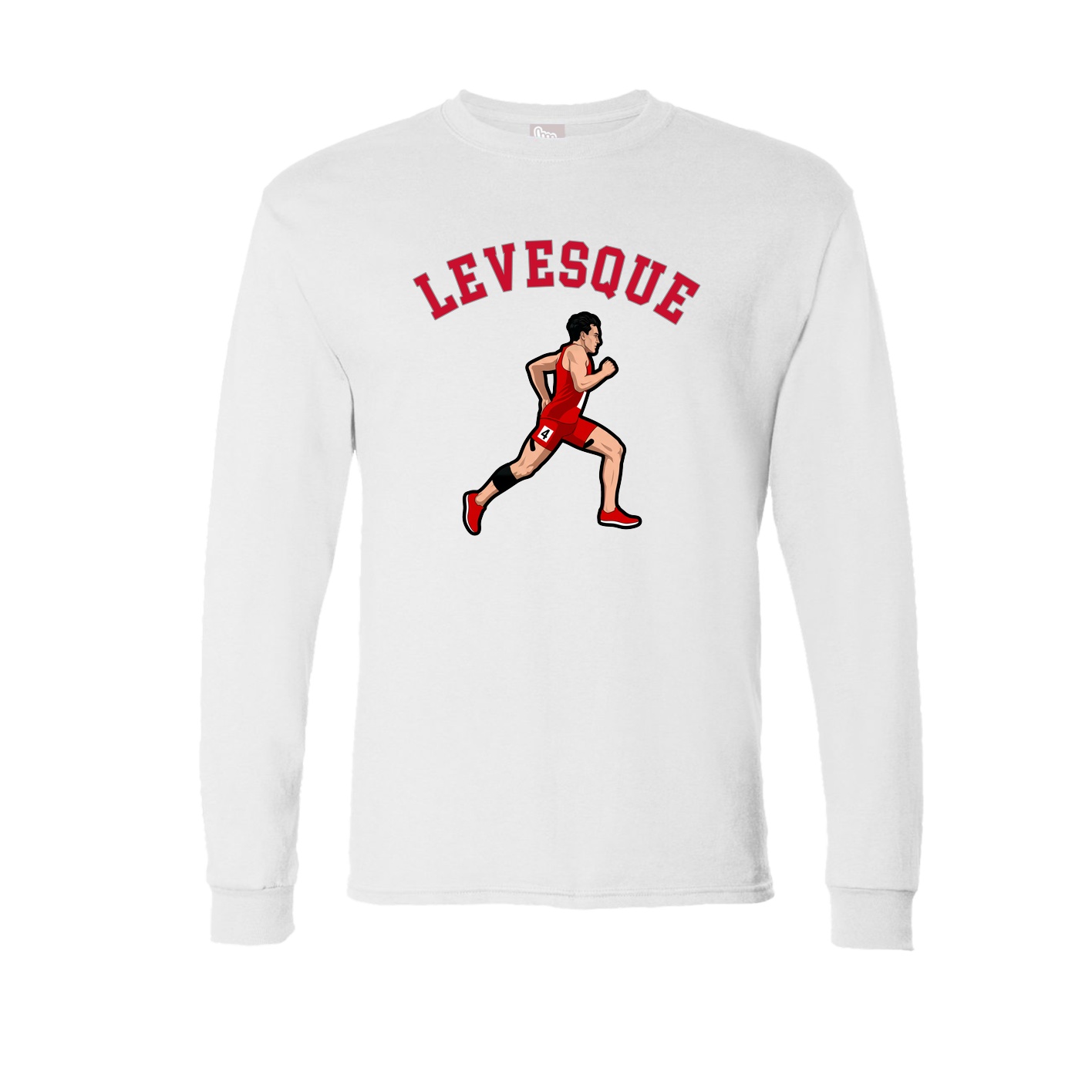 Long Sleeve Tee — Shirsey Arch in White