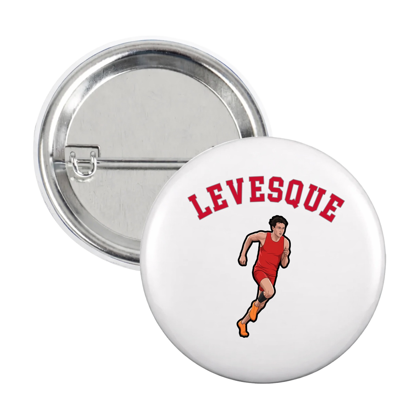 Game Day Button — Shirsey Arch in White