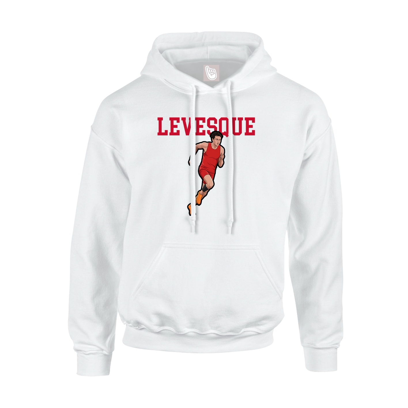 Hoodie — Shirsey in White