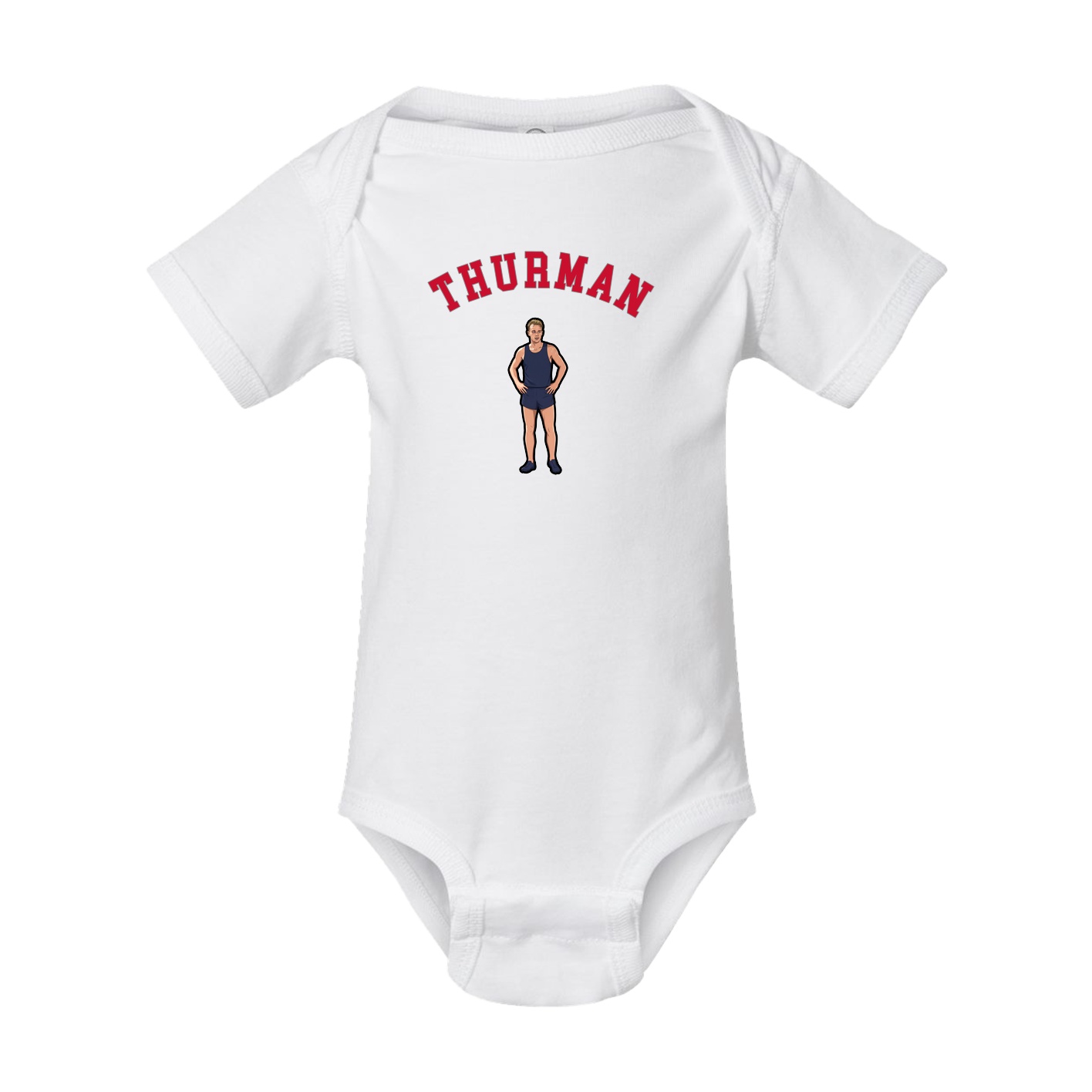 Baby Onesie — Shirsey Arch in White