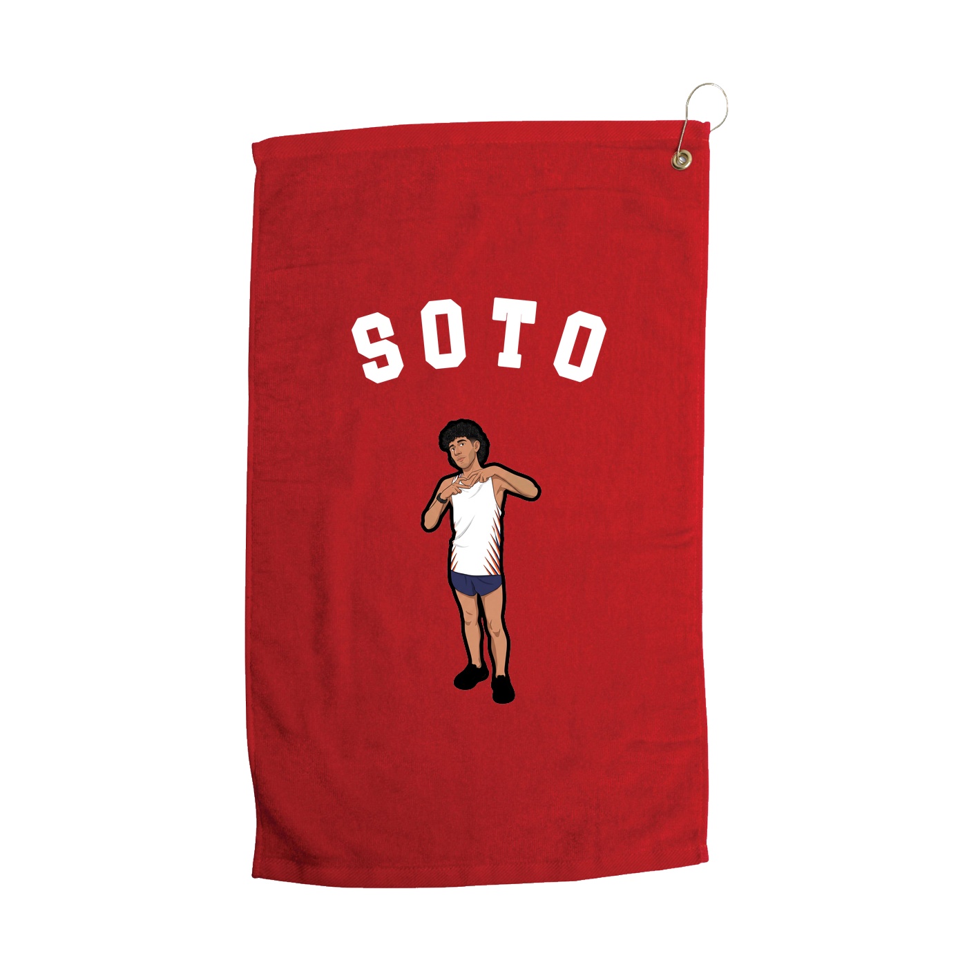 Golf Towel — Shirsey Arch in Red