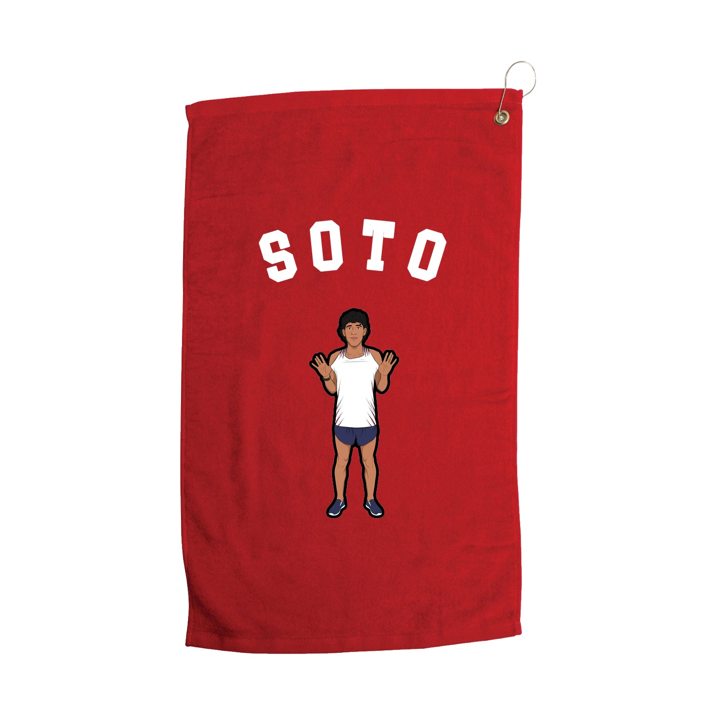 Golf Towel — Shirsey Arch in Red