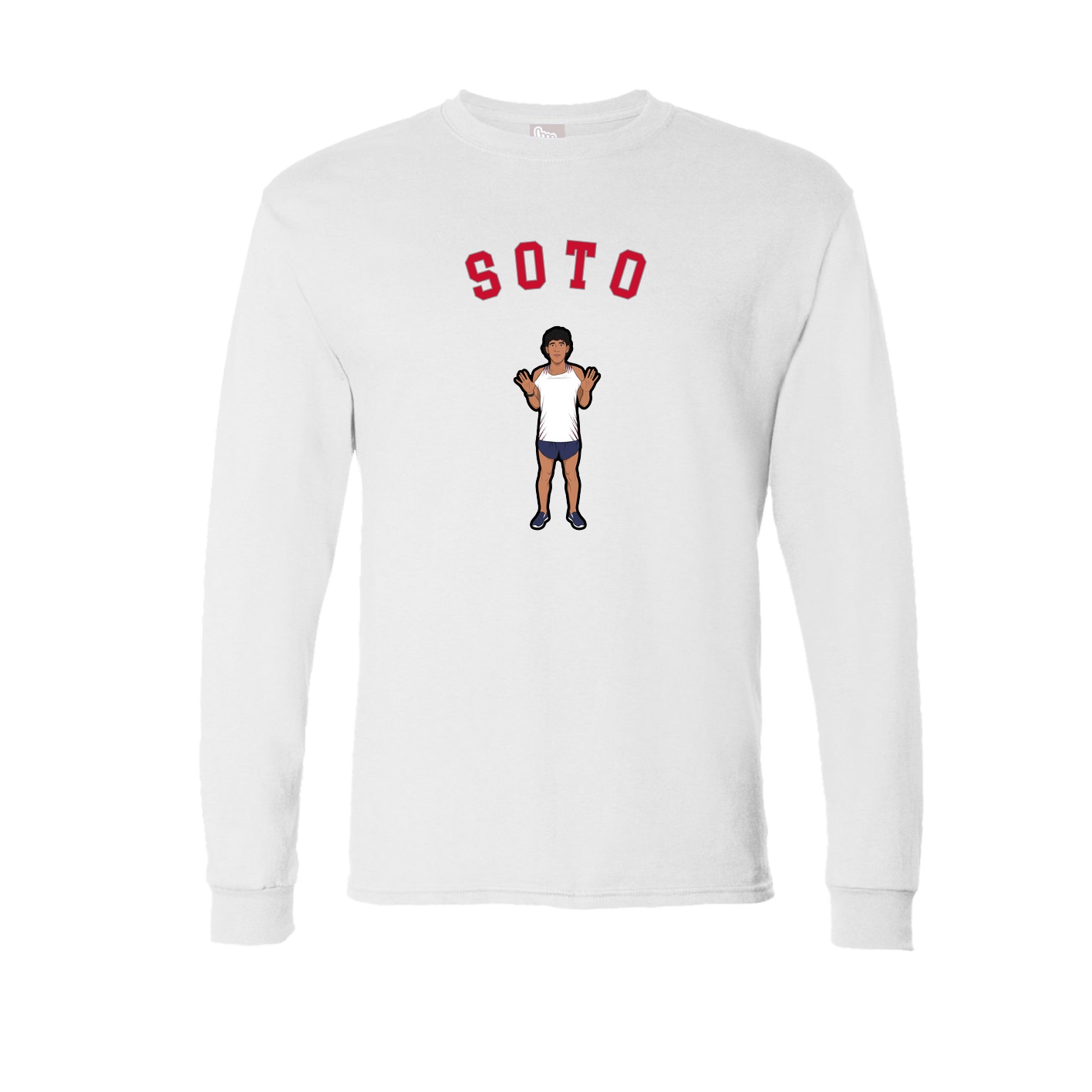 Long Sleeve Tee — Shirsey Arch in White