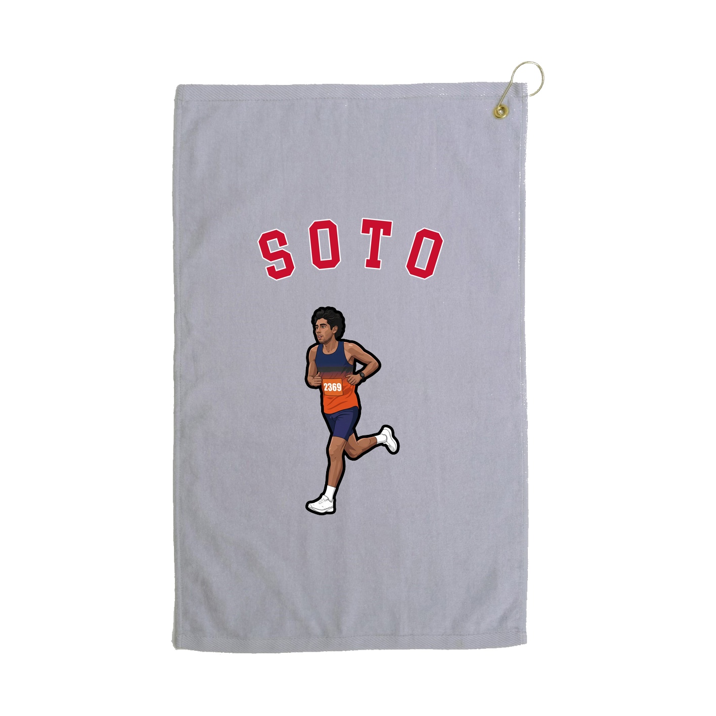 Golf Towel — Shirsey Arch in Grey