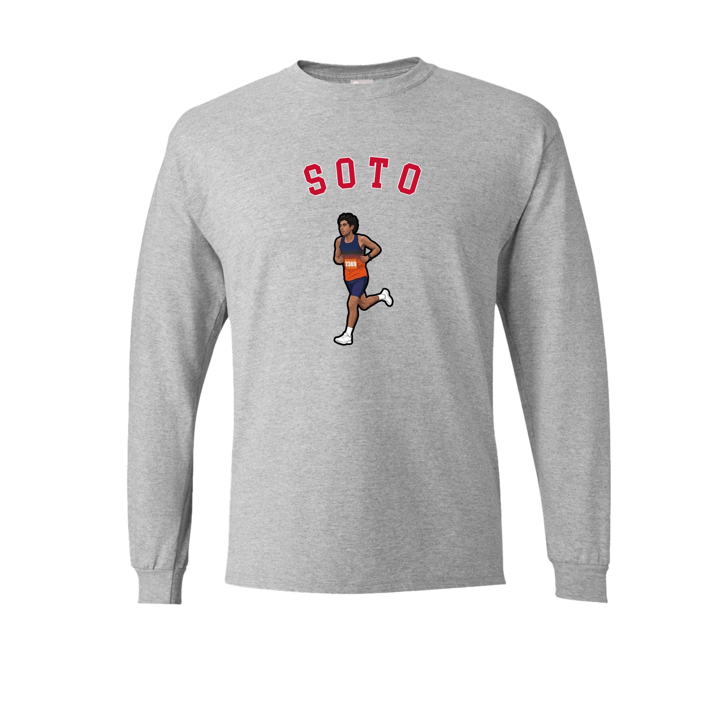 Long Sleeve Tee — Shirsey Arch in Grey