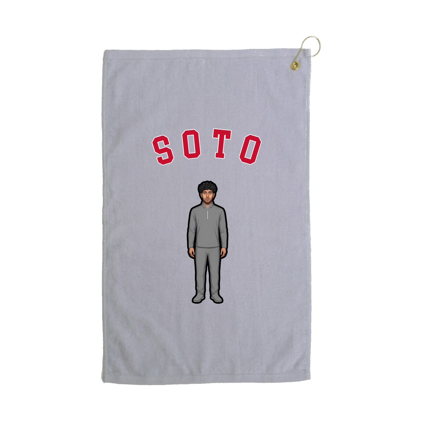 Golf Towel — Shirsey Arch in Grey