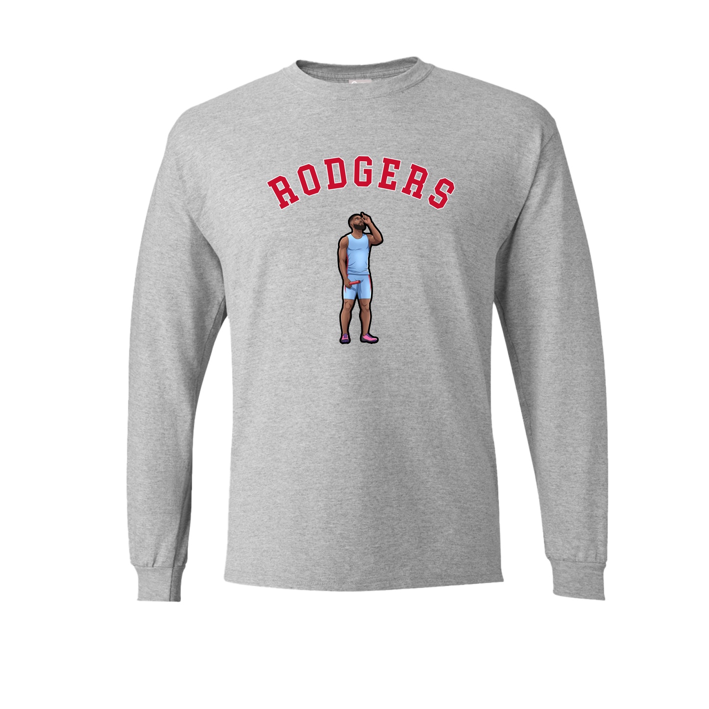 Long Sleeve Tee — Shirsey Arch in Grey