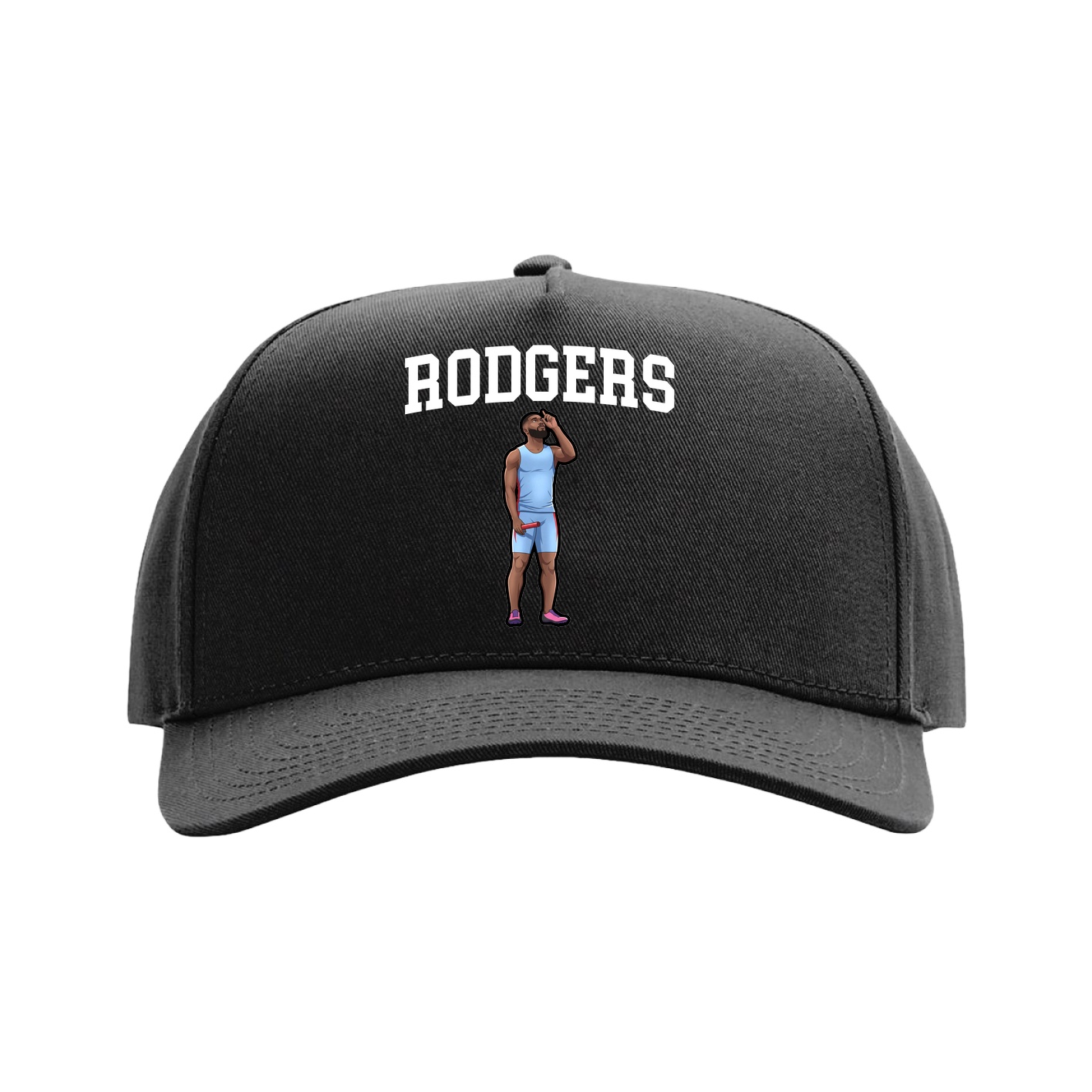 Full Fabric Five-Panel Champ Cap