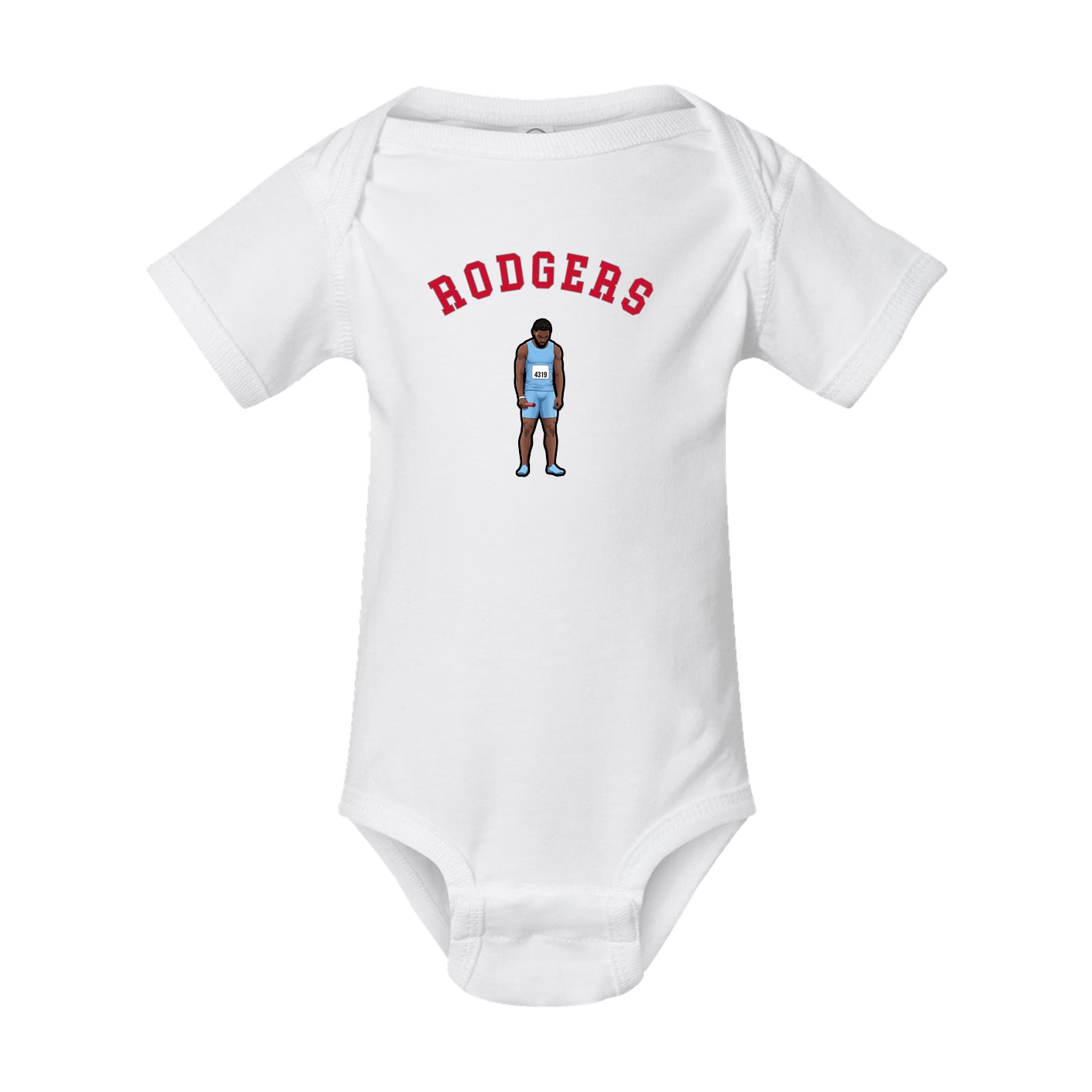 Baby Onesie — Shirsey Arch in White