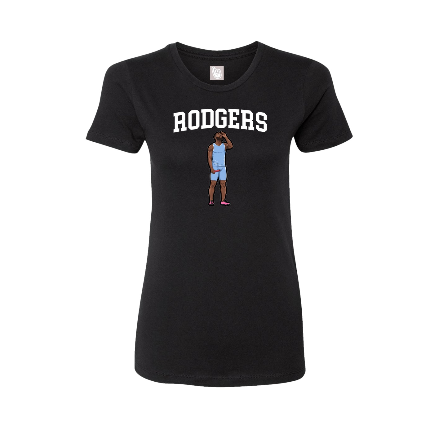 Fitted Women's Tee — Shirsey in Black