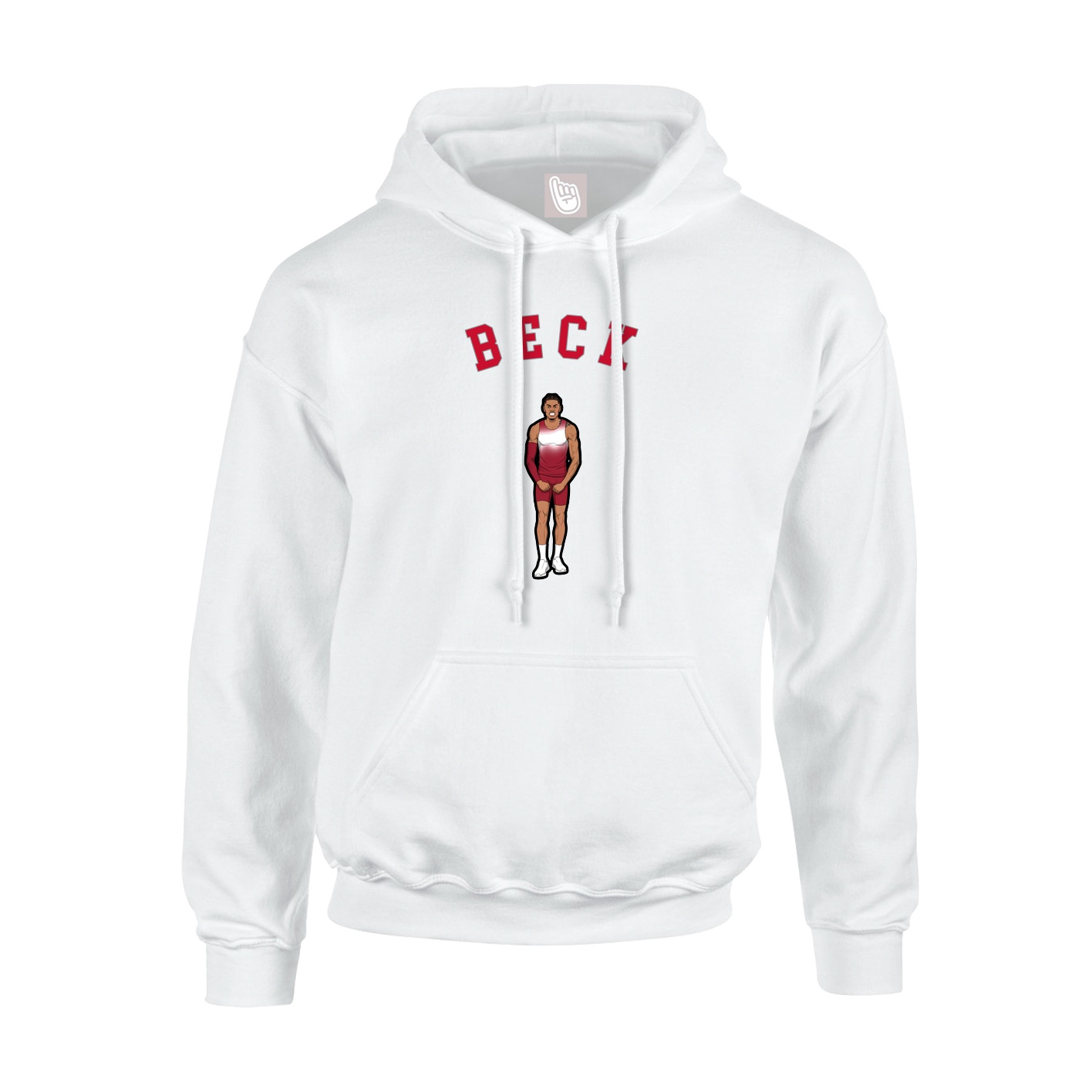 Hoodie — Shirsey Arch in White