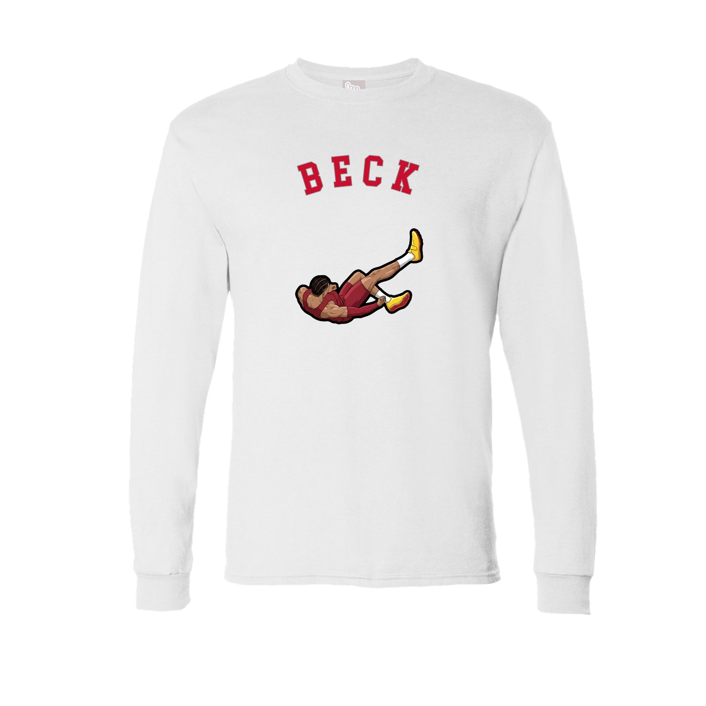 Long Sleeve Tee — Shirsey Arch in White