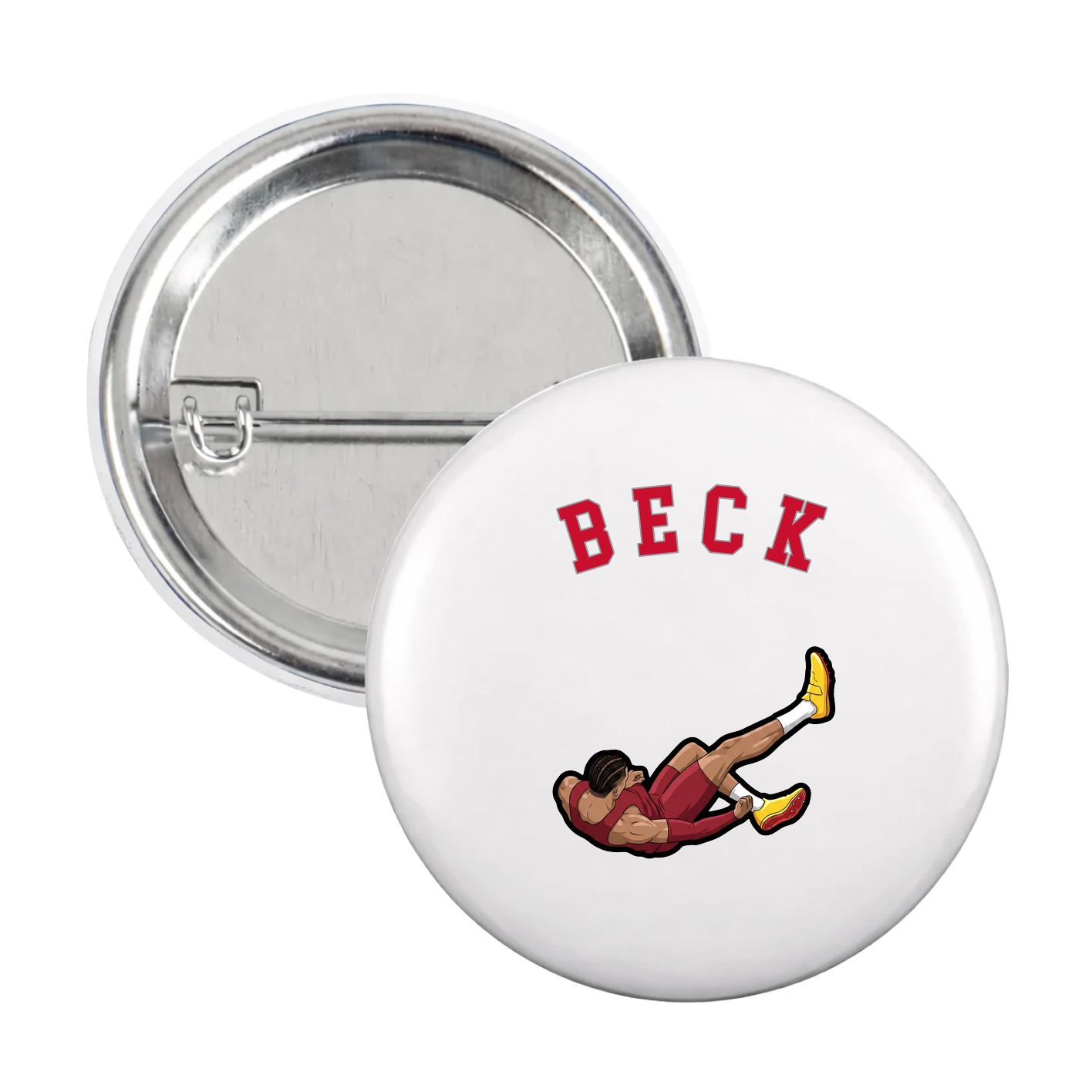 Game Day Button — Shirsey Arch in White