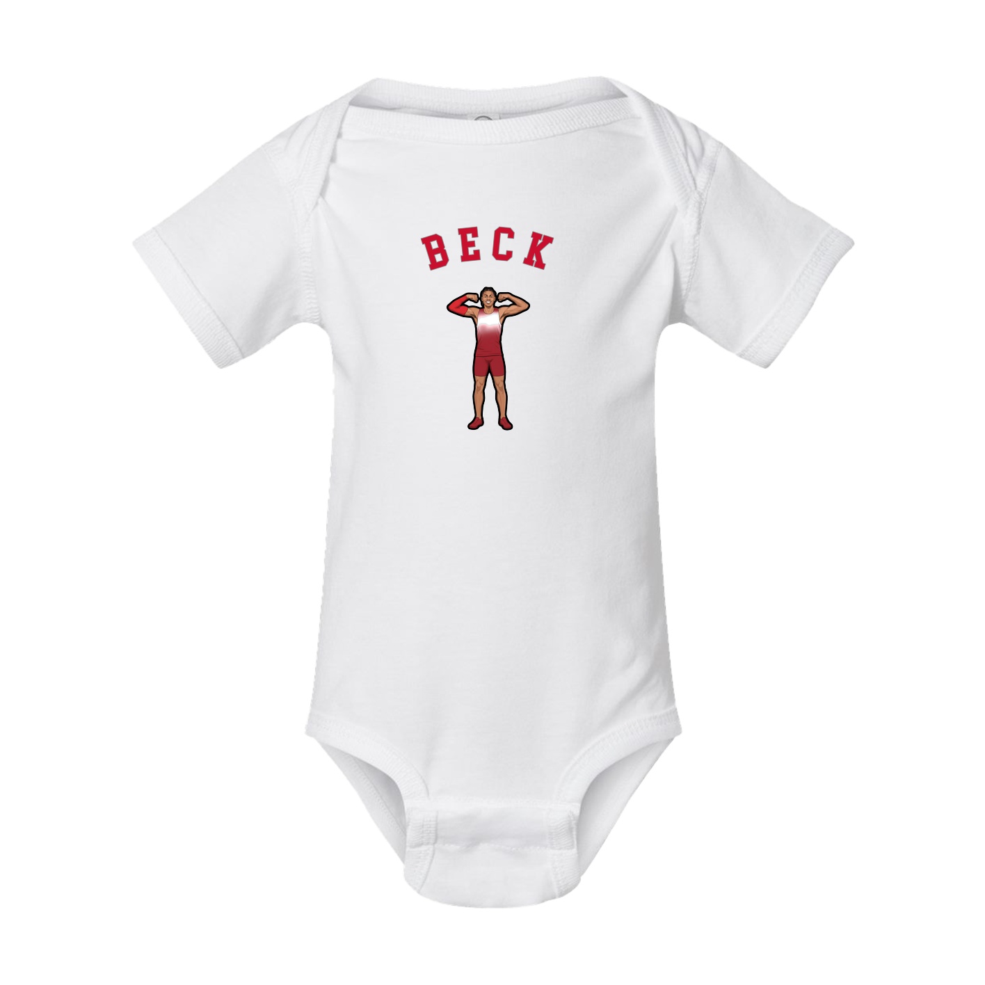 Baby Onesie — Shirsey Arch in White