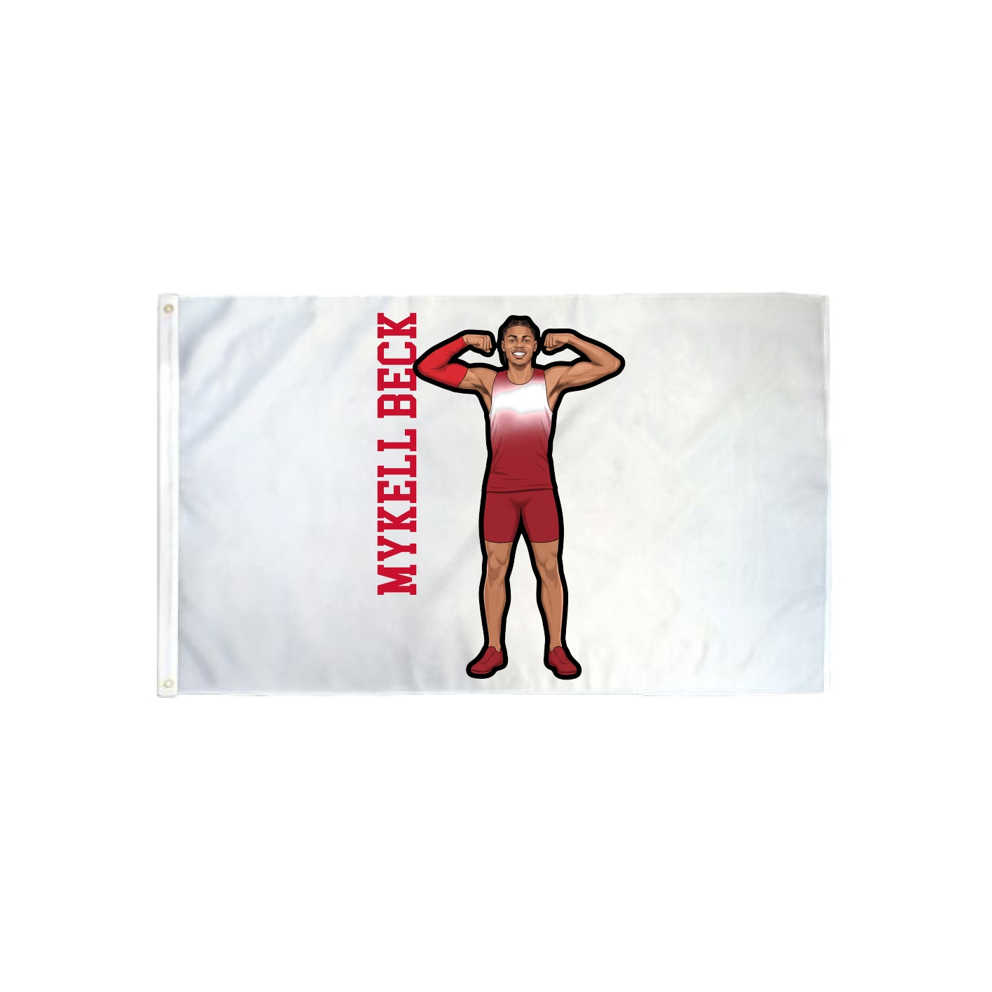 3x5 Flag — Name Vertical in Classic